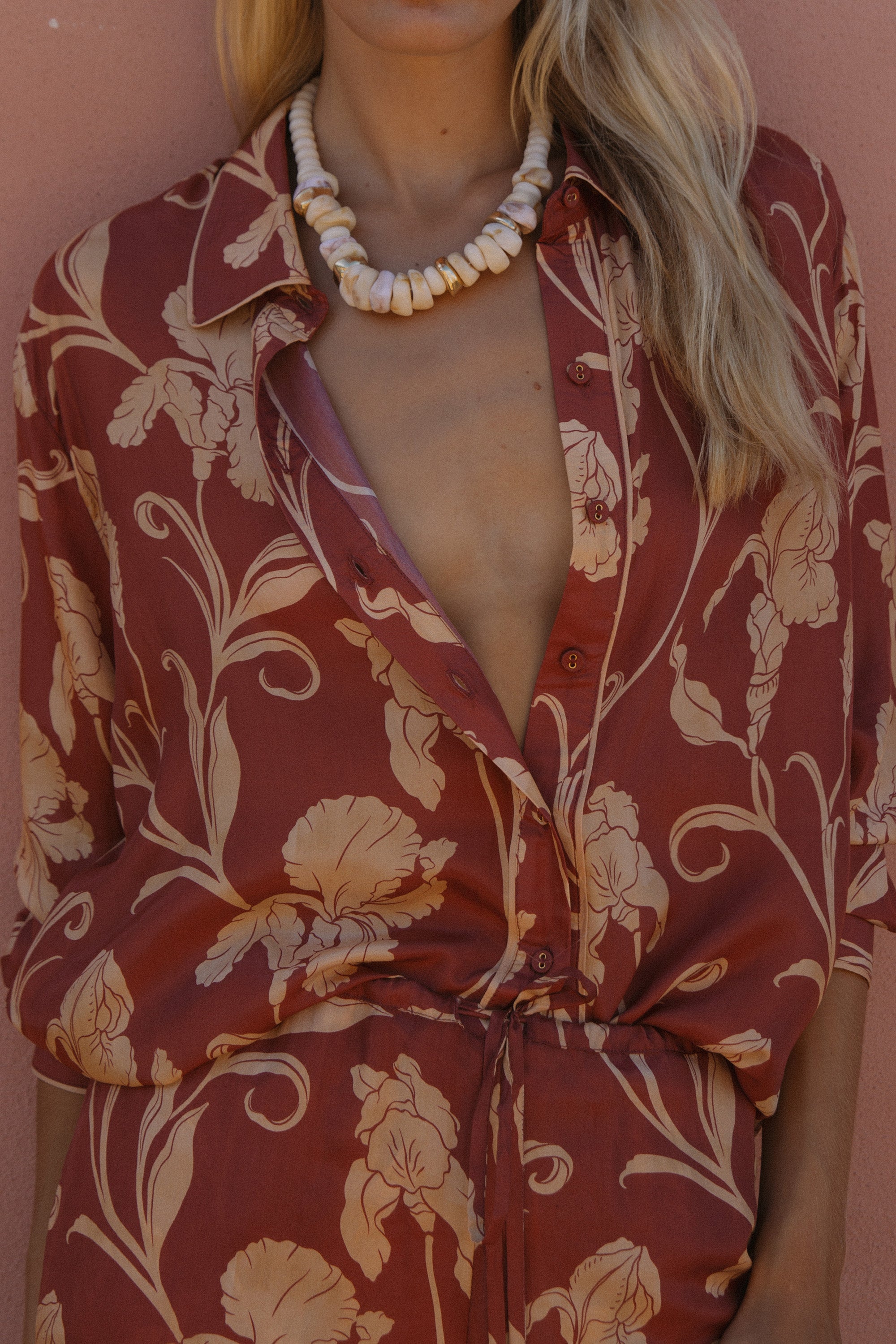 Stevie Shirt - Iris Amber