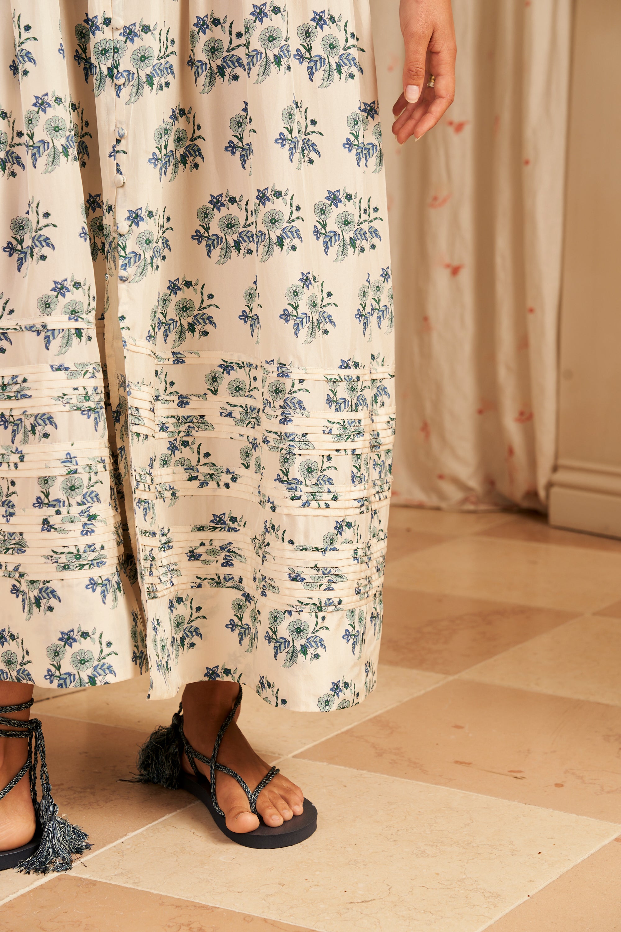 Clio Midi Dress, Dune