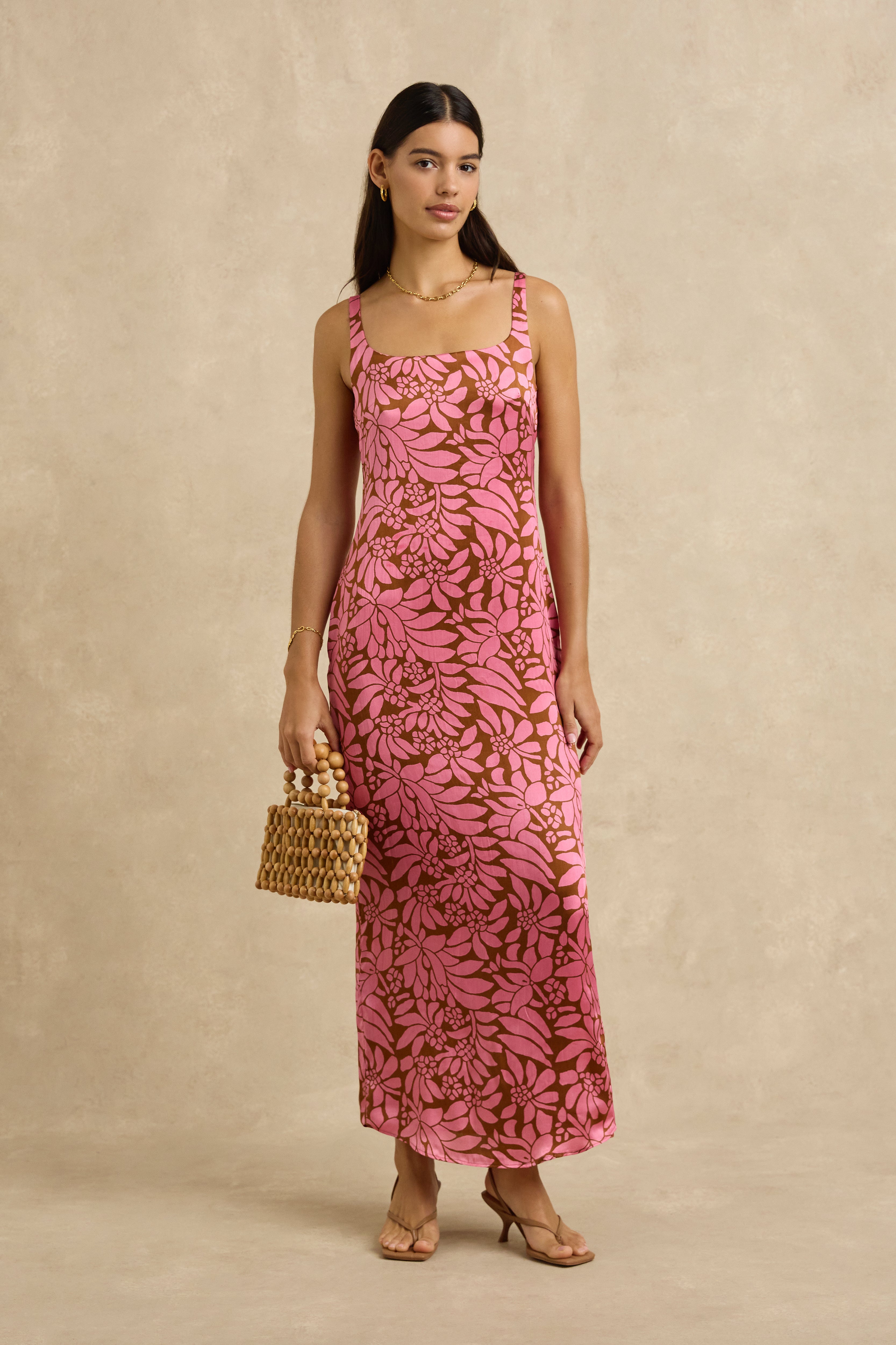 Aanya Dress - Crocus Rosewood