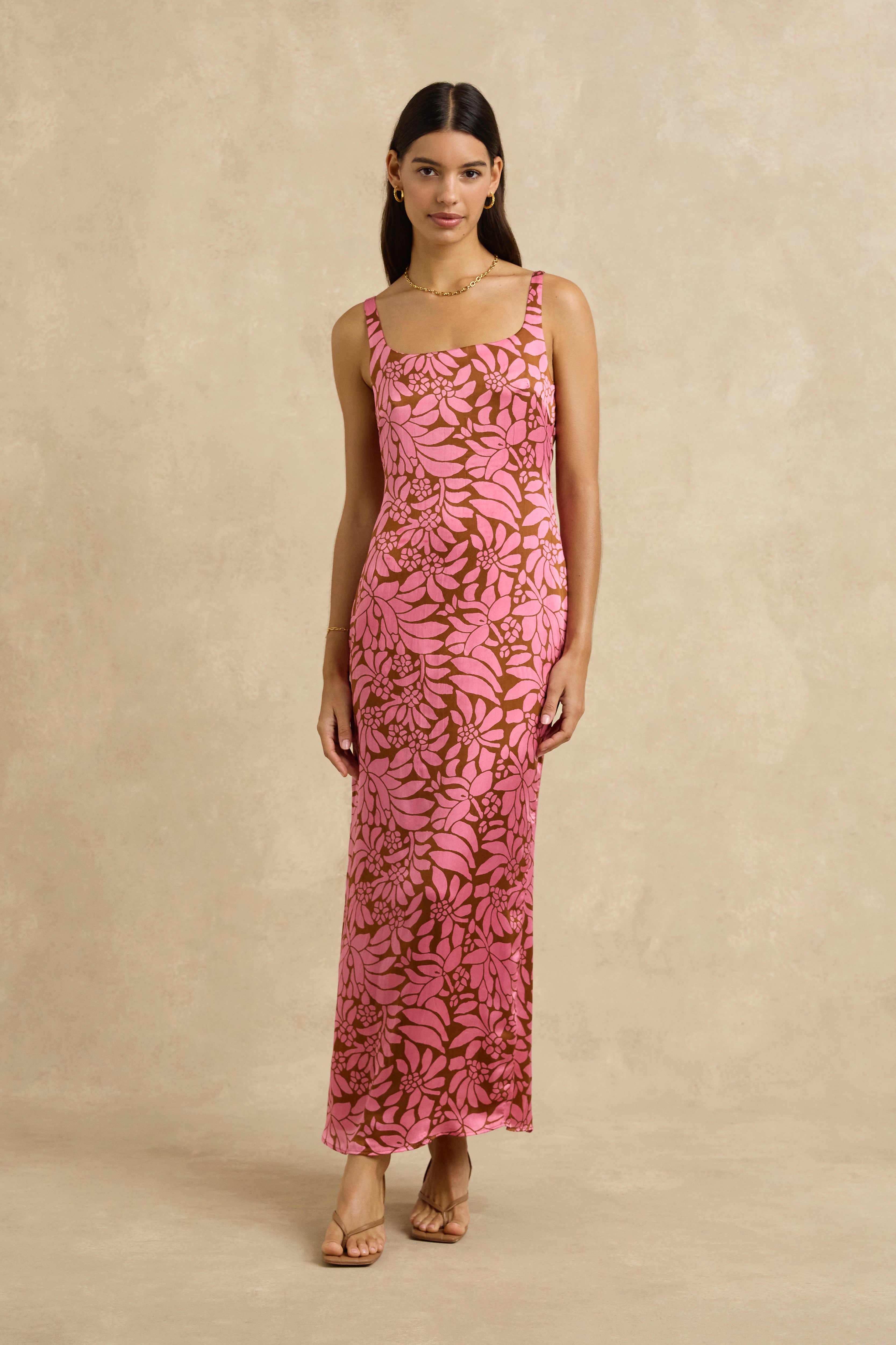 Aanya Dress - Crocus Rosewood