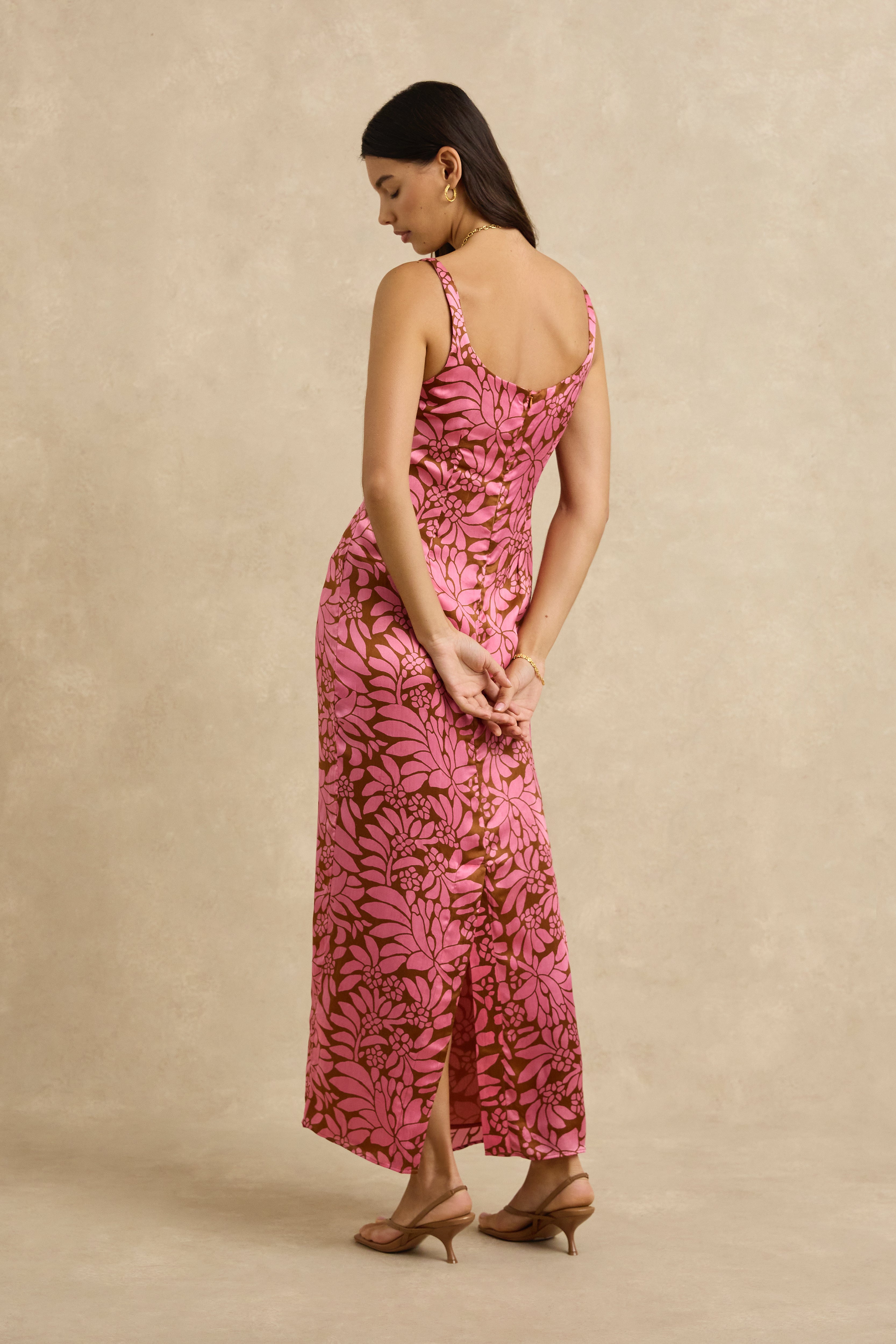 Aanya Dress - Crocus Rosewood