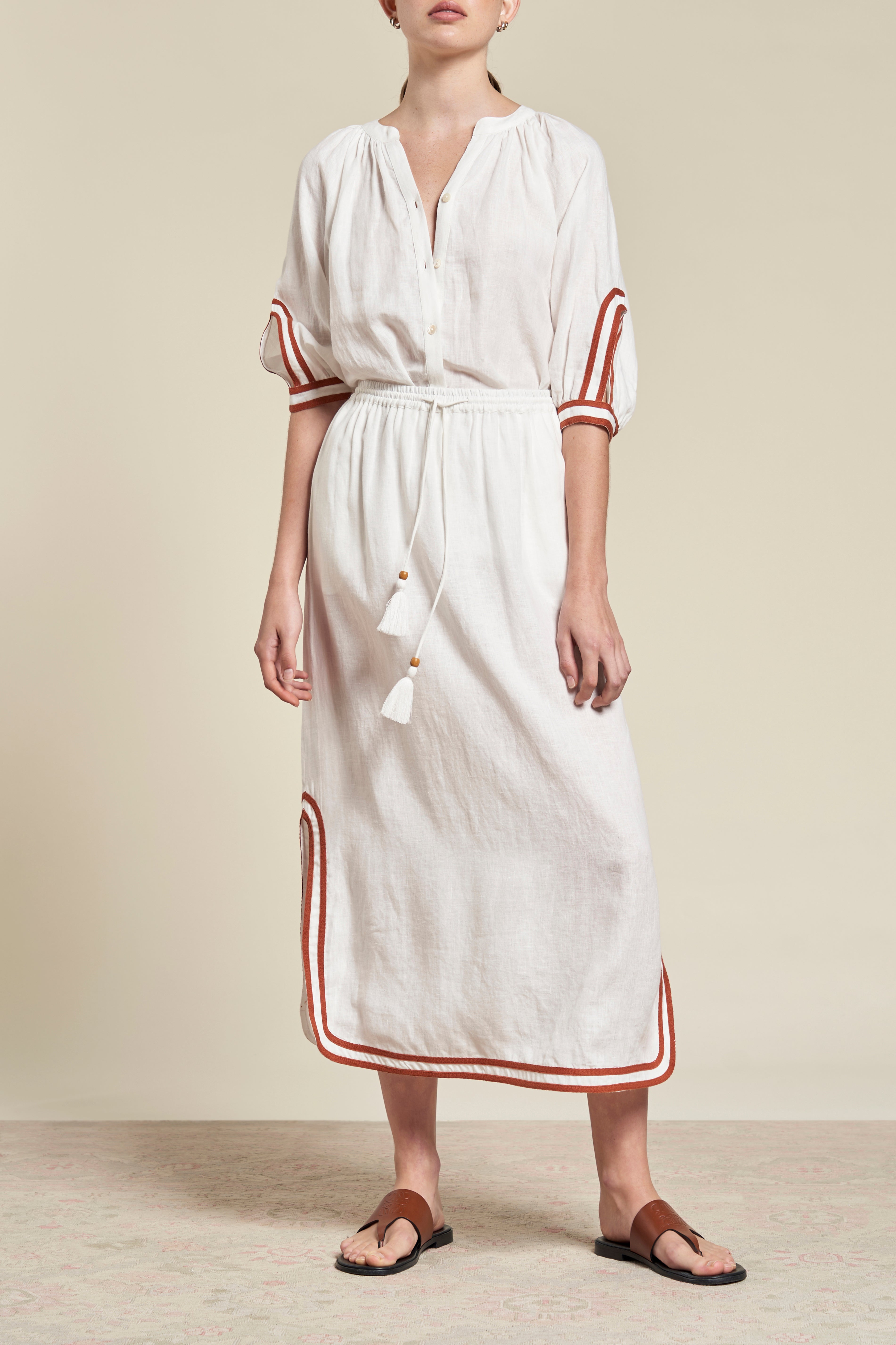 Astrid Skirt - Ivory