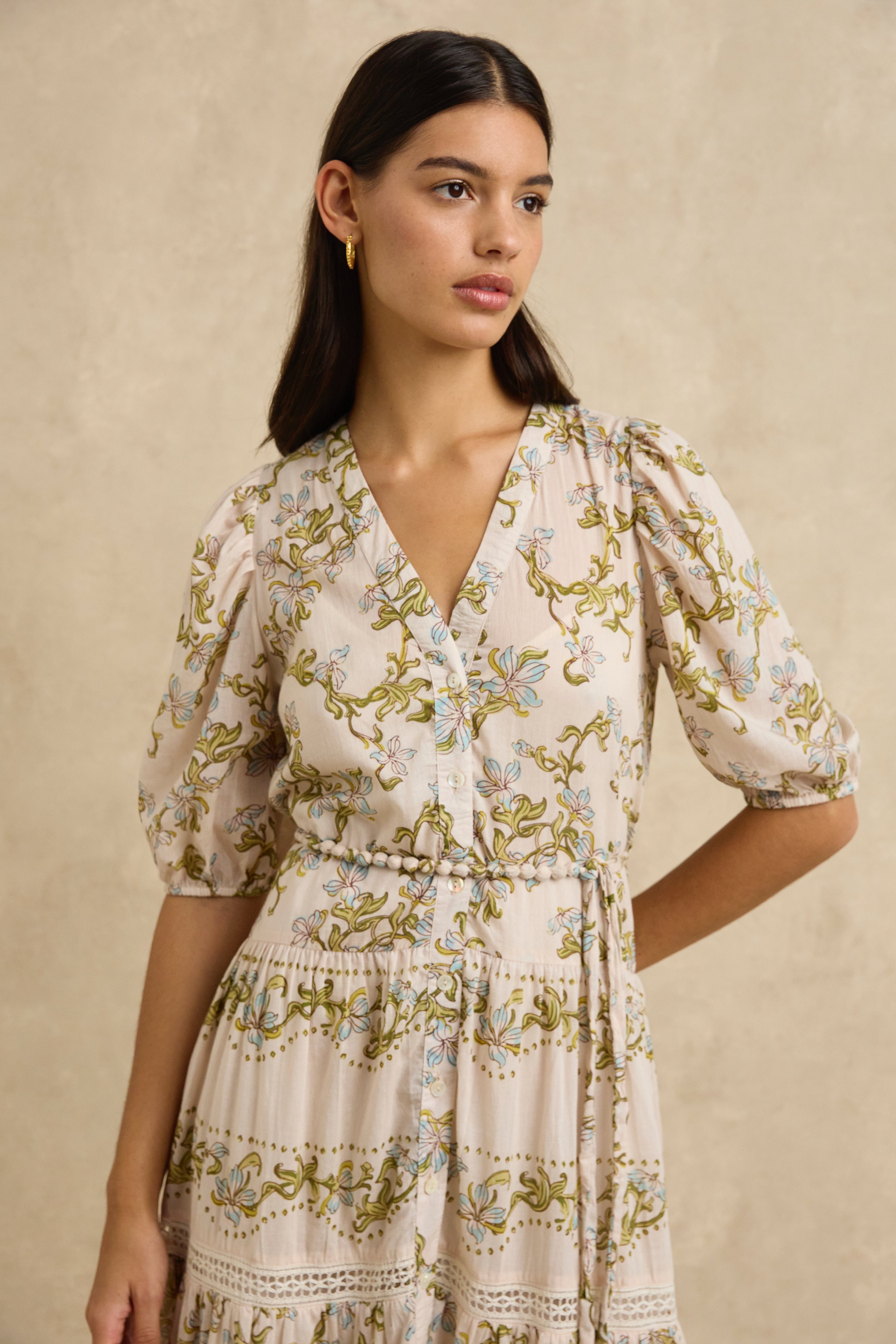 Anyeta Dress - Jasmine Nude