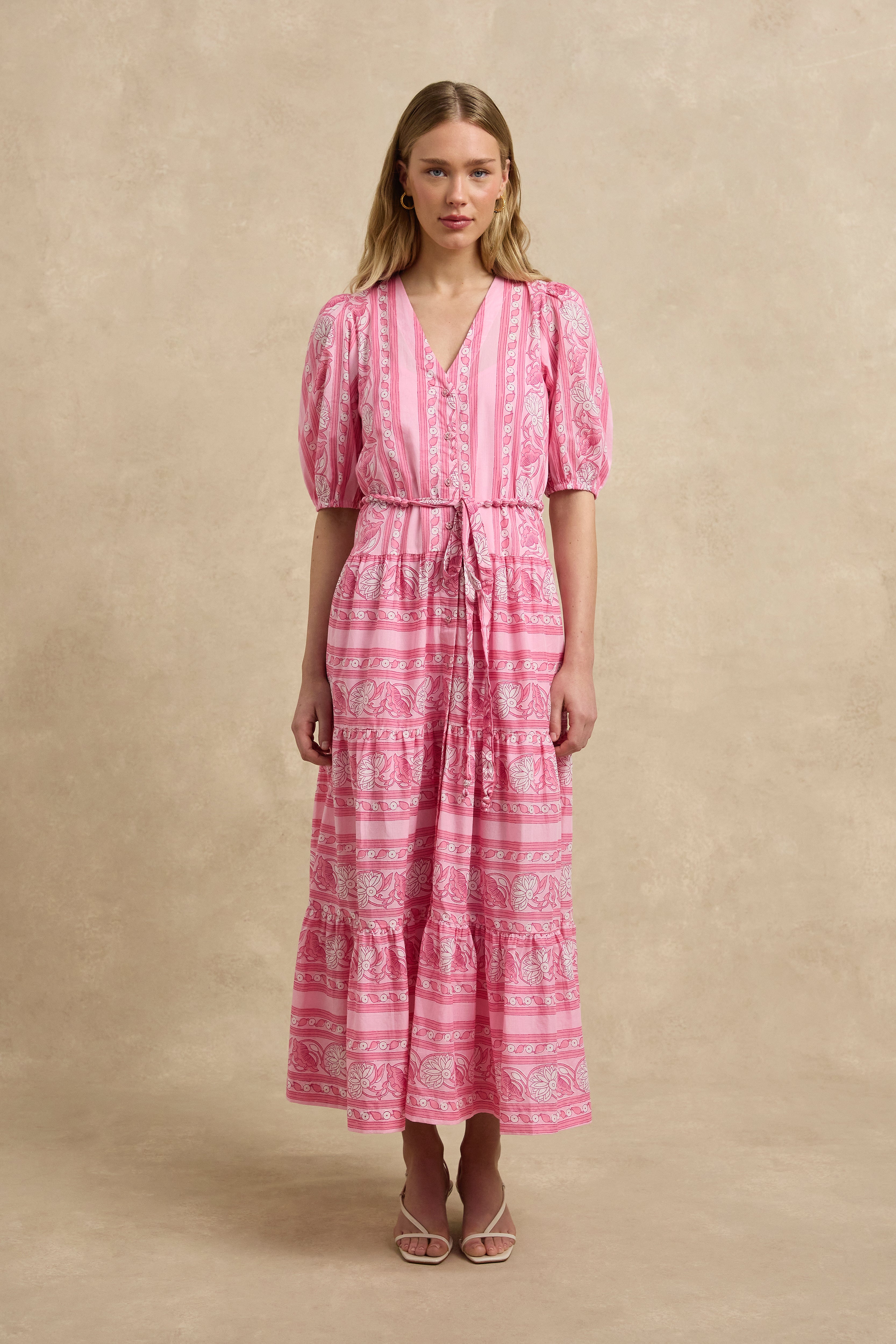 Anyeta Dress - Lotus Hibiscus