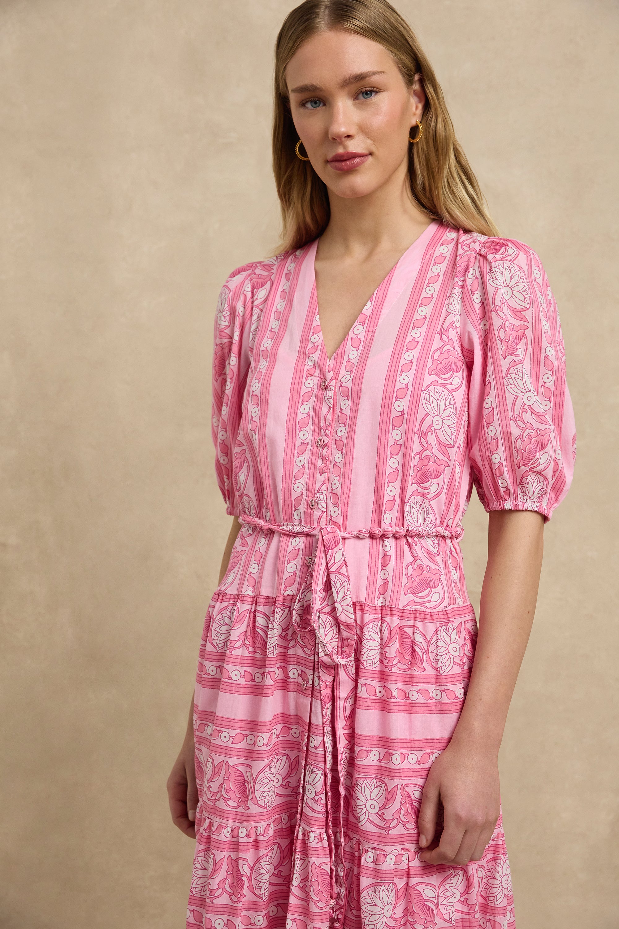 Anyeta Dress - Lotus Hibiscus