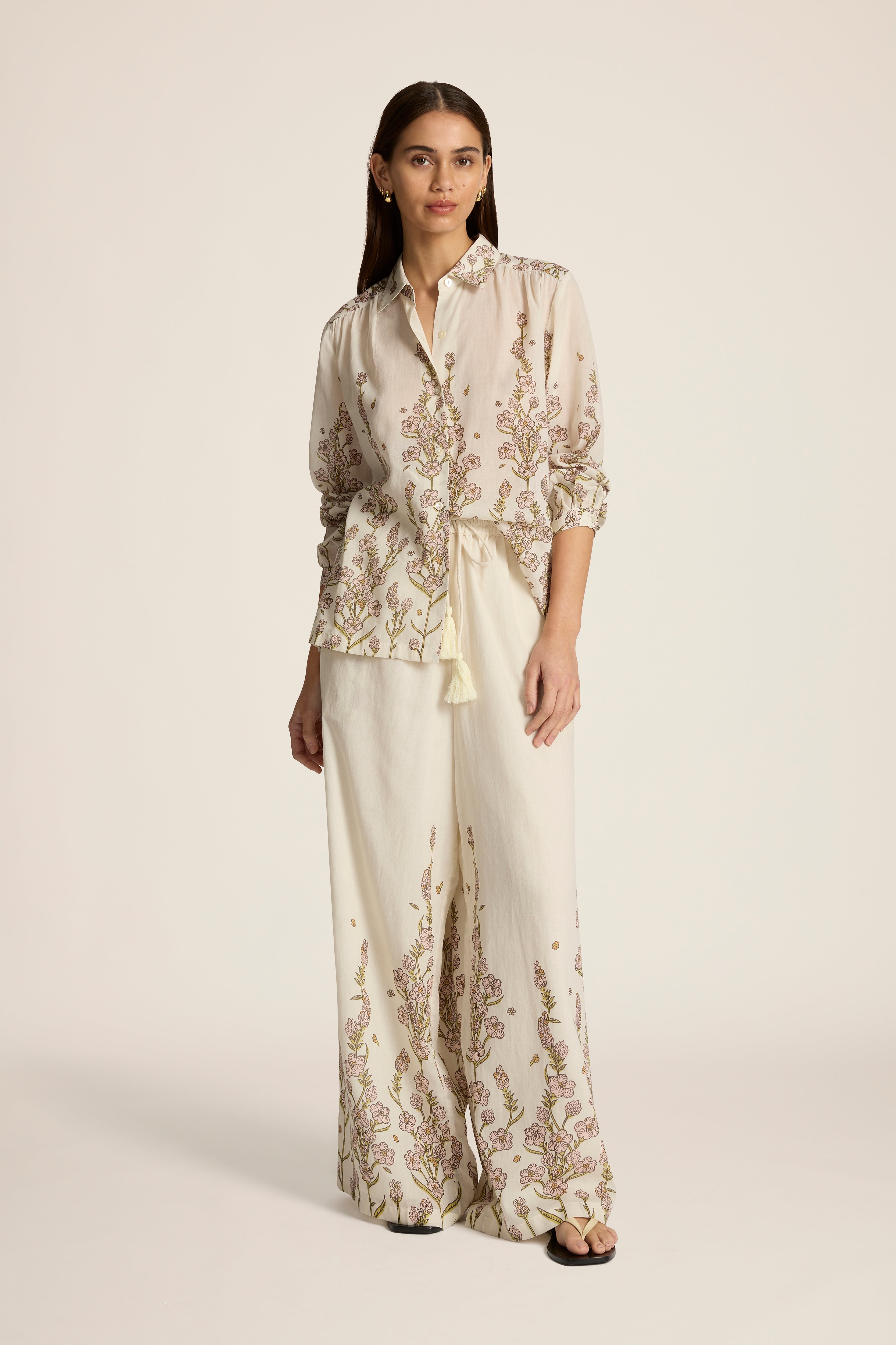 Athena Blouse - Valencia Blossom