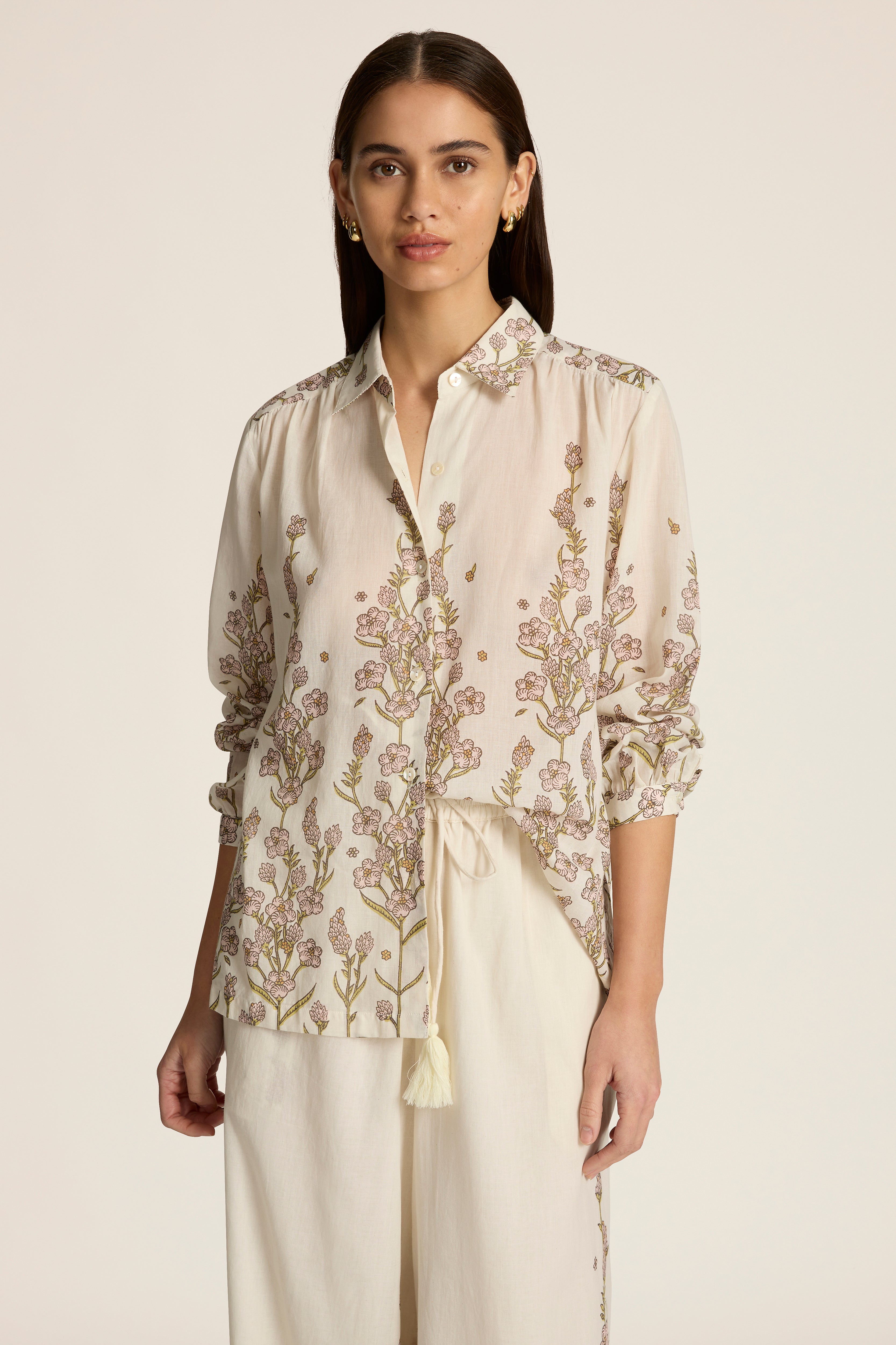 Athena Blouse - Valencia Blossom