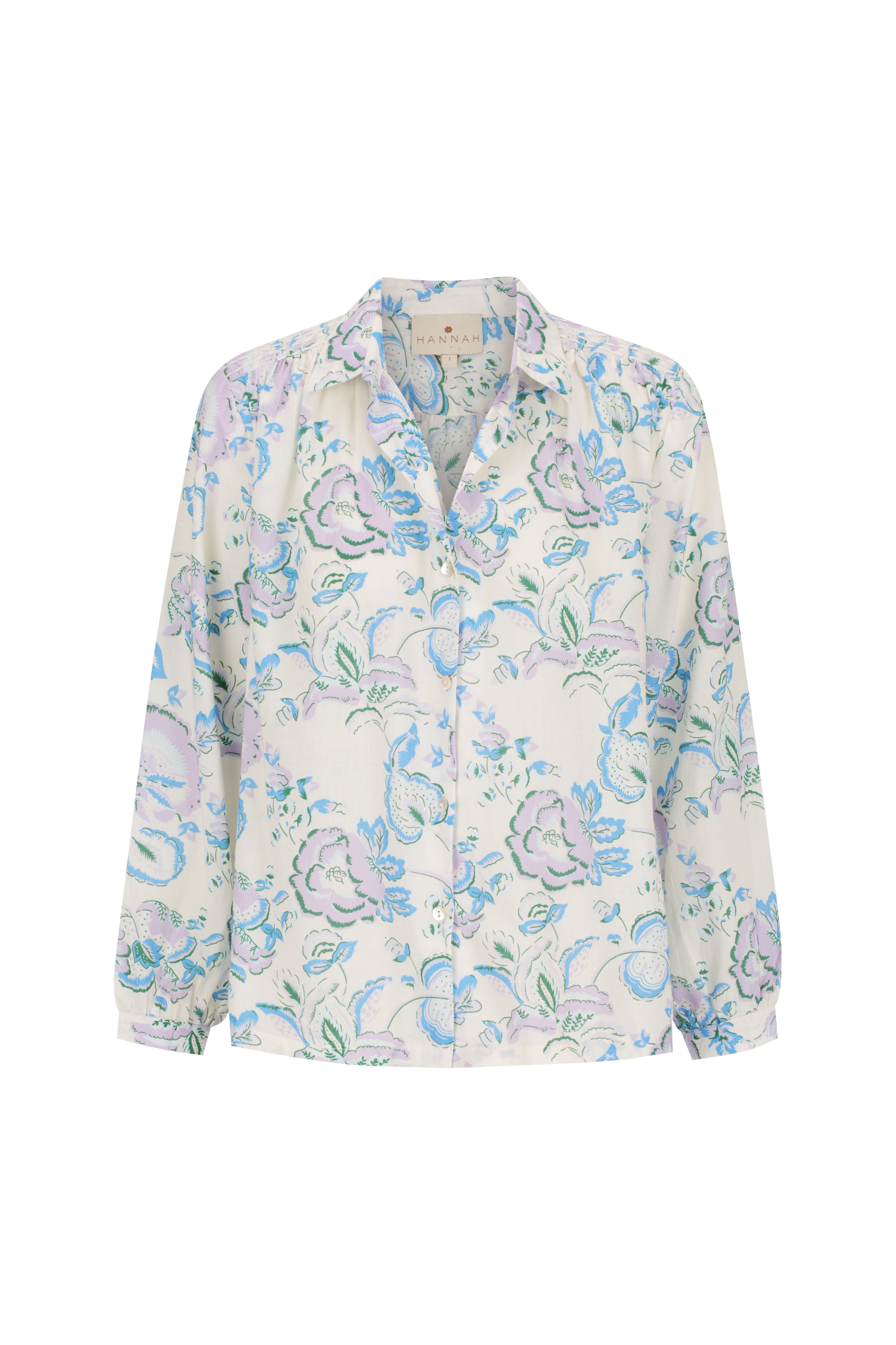 Athena Blouse - Celeste