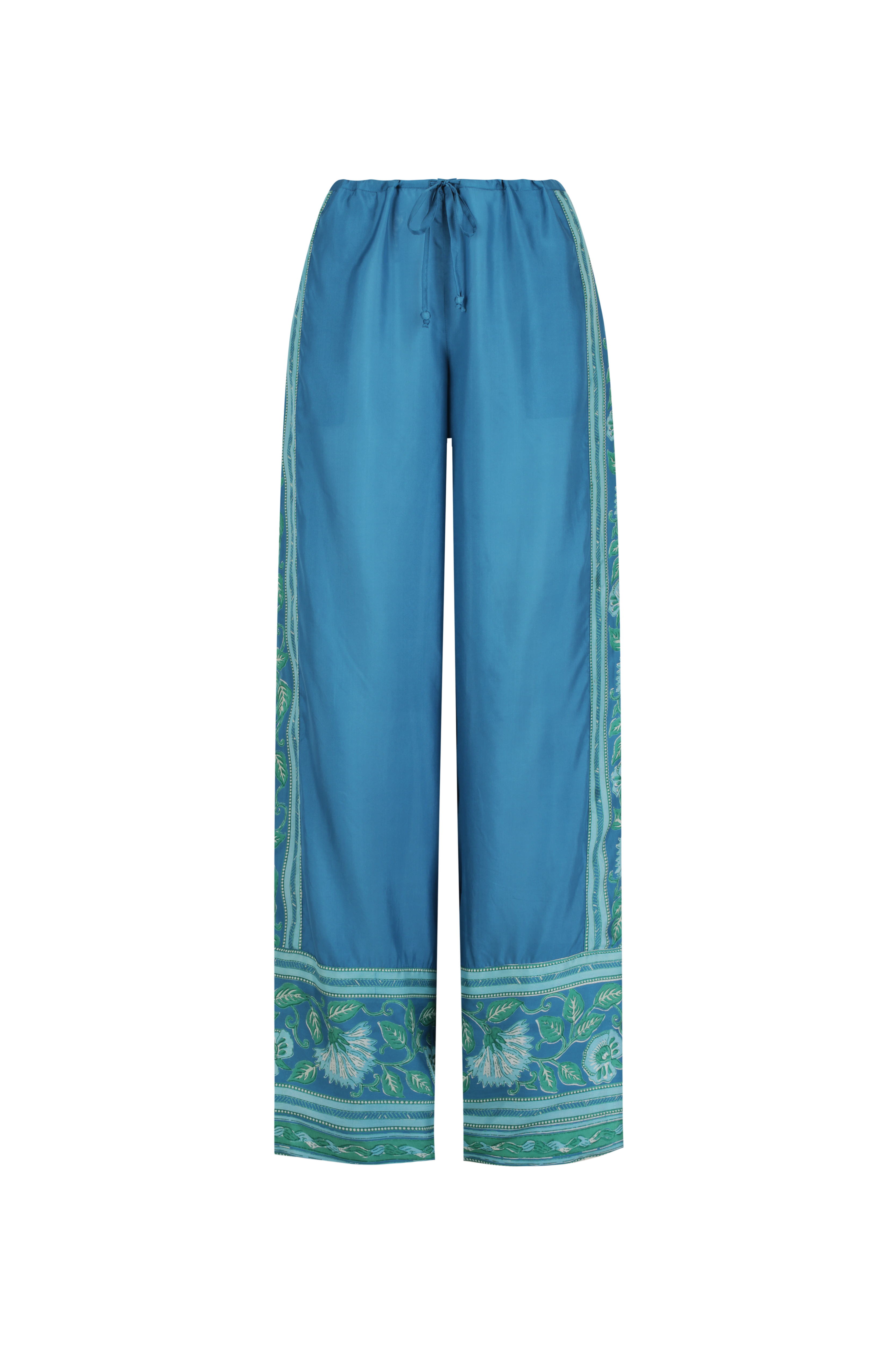 Azra Pant - Spring Daisy Dark Blue