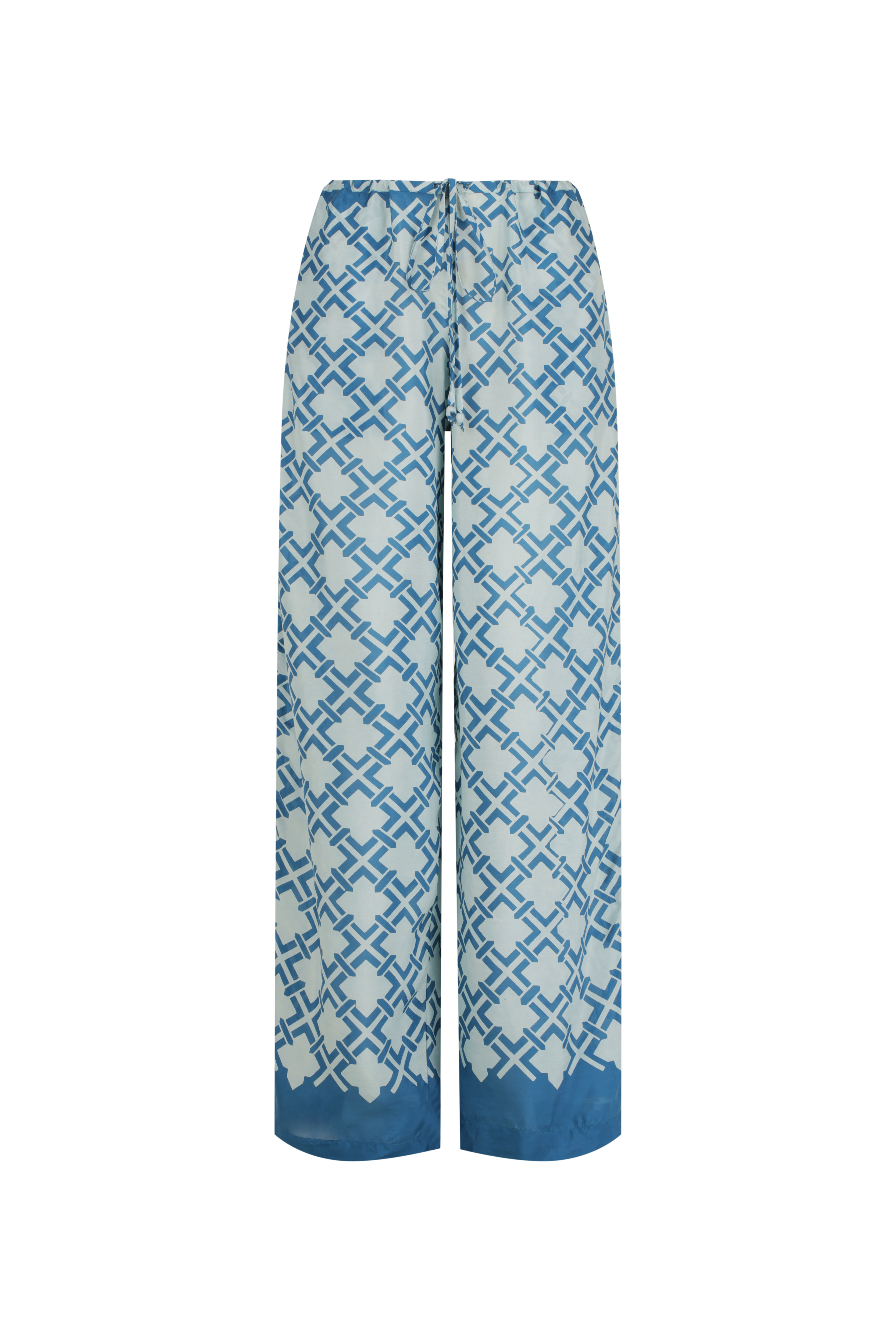 Azra Pant - Lattice Blue