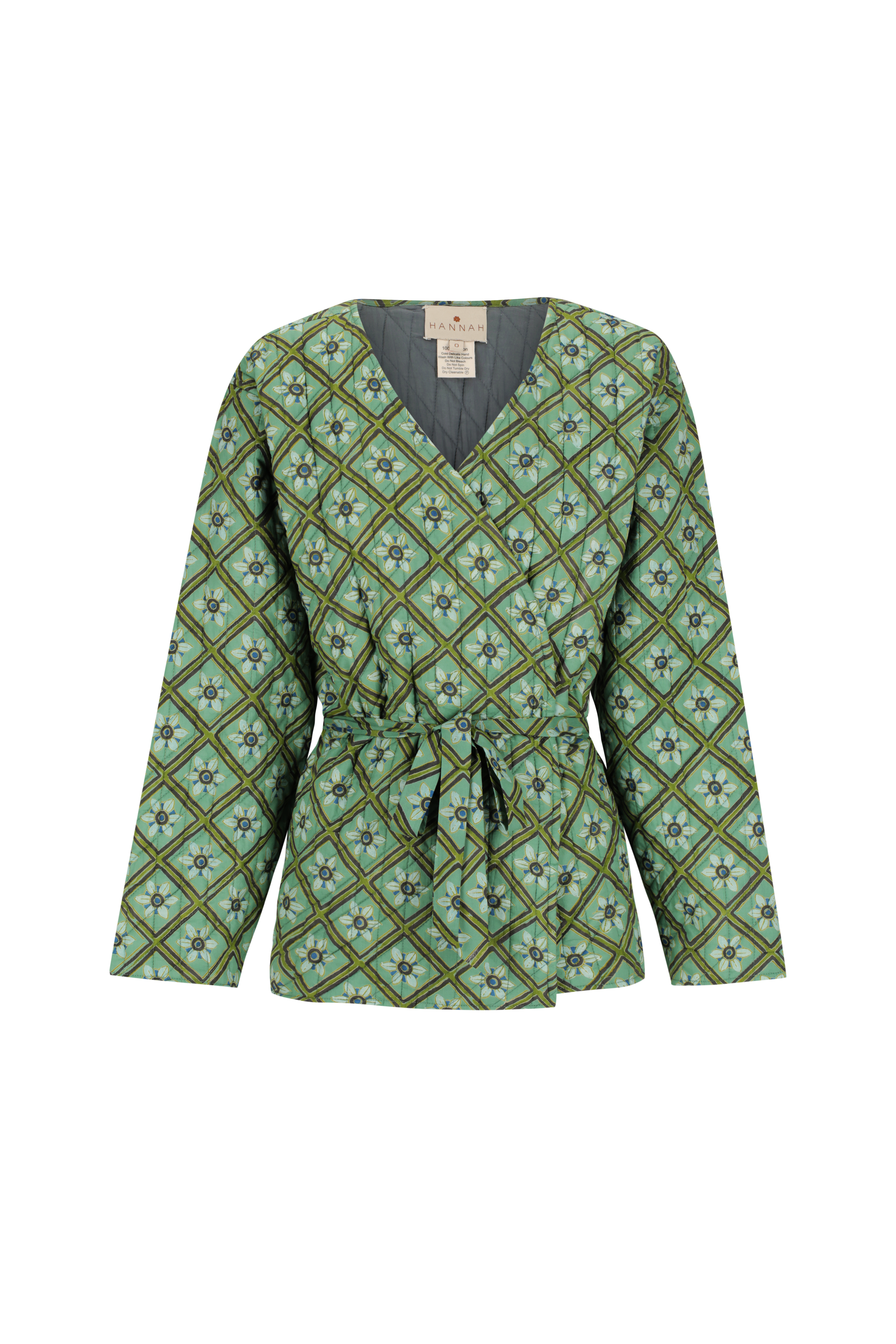 Cassie Quilted Jacket - Talavera Emerald