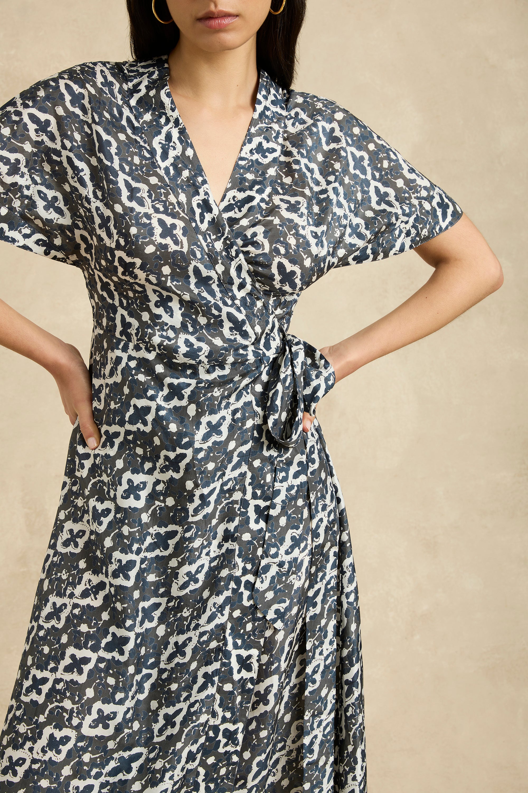 Clementine Dress - Pathway Charcoal