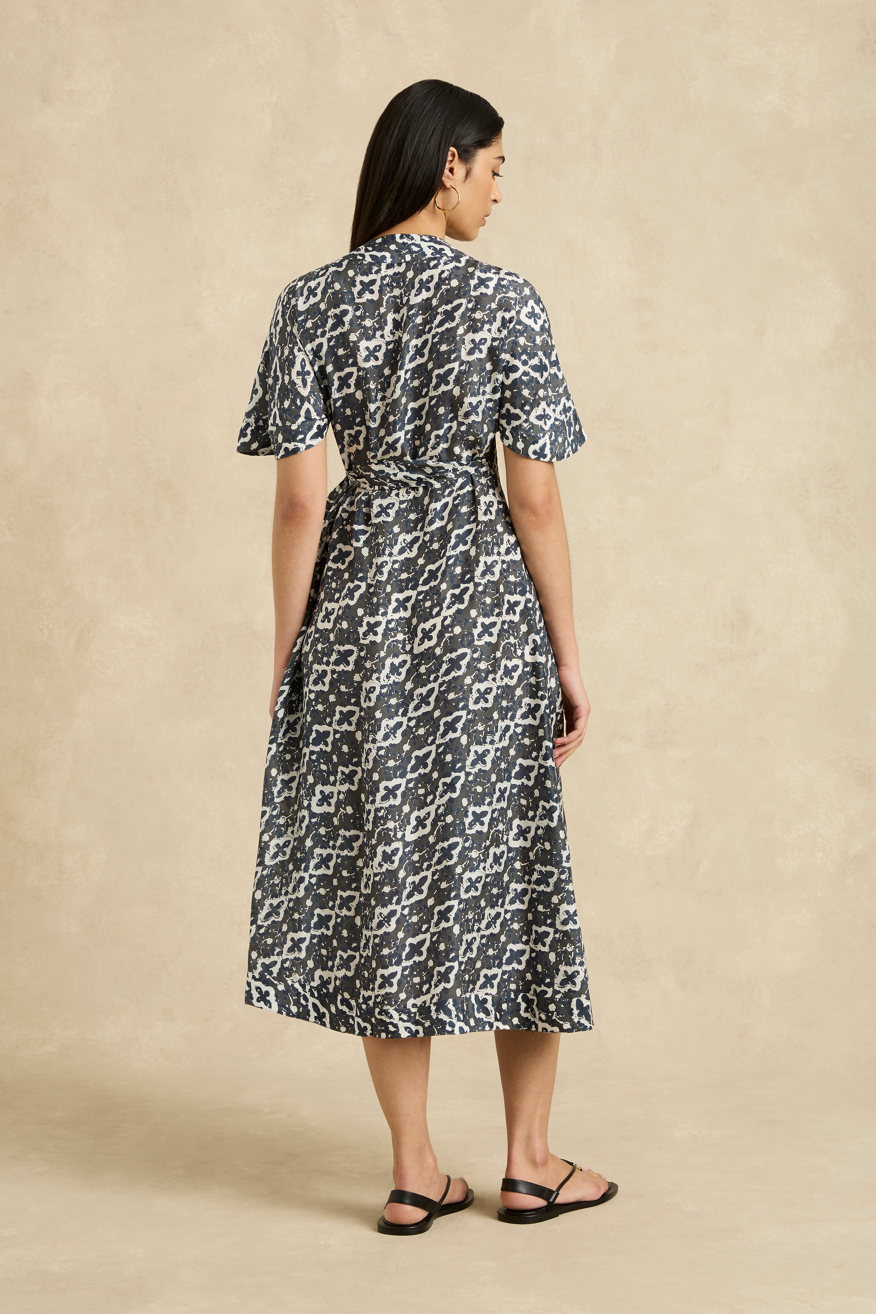 Clementine Dress - Pathway Charcoal