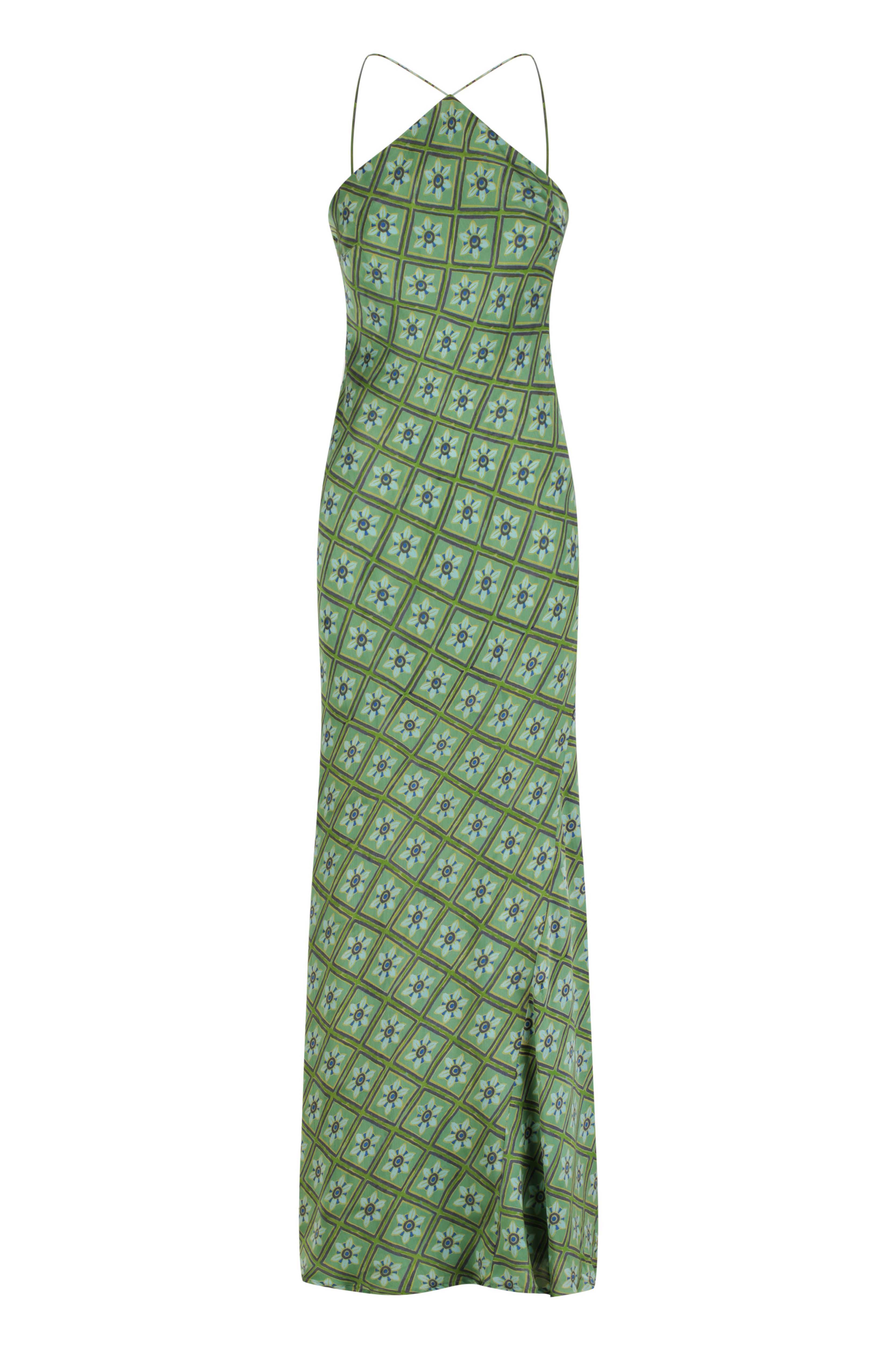 Elisa Maxi Dress - Talavera Emerald