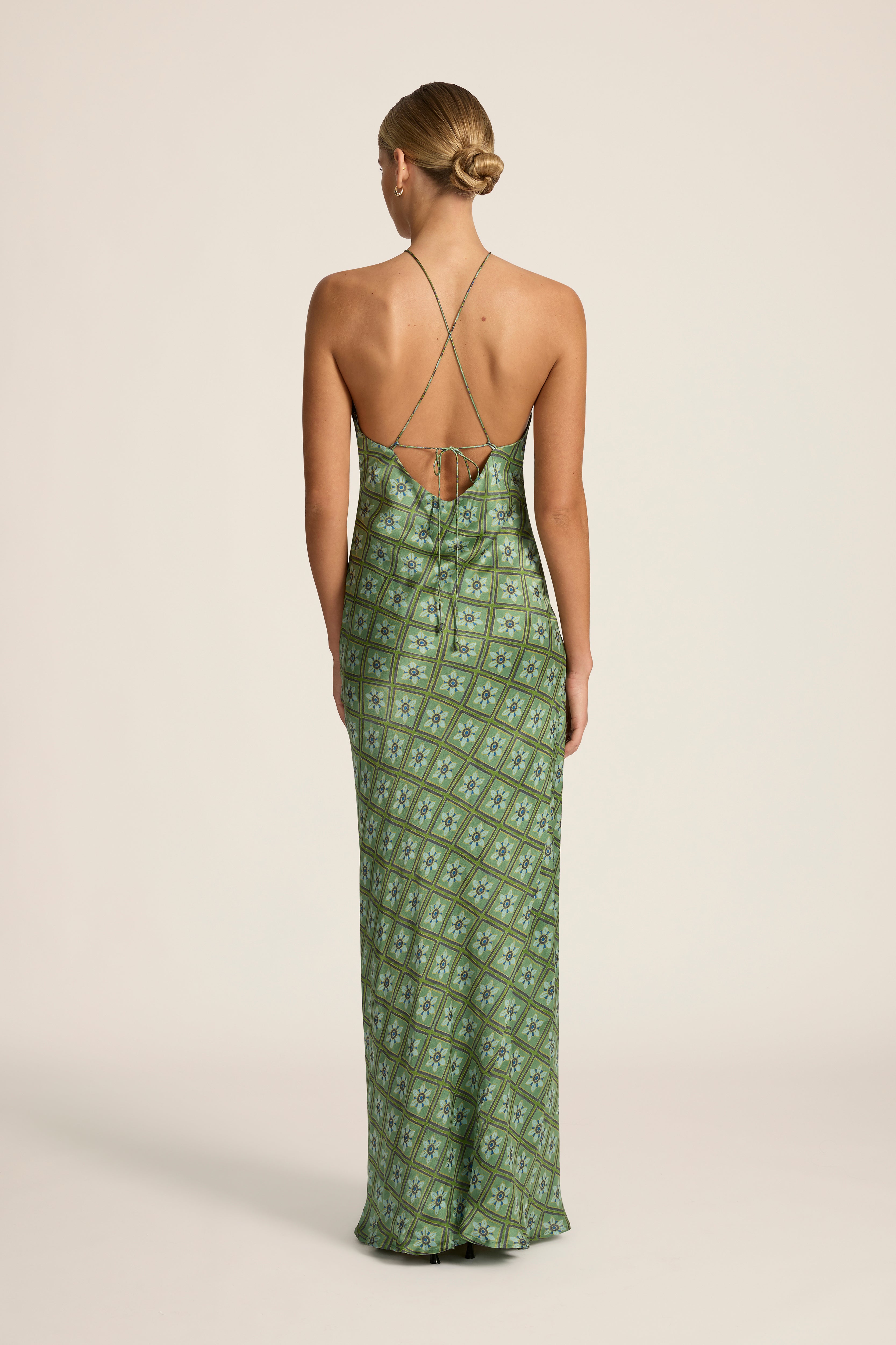 Elisa Maxi Dress - Talavera Emerald