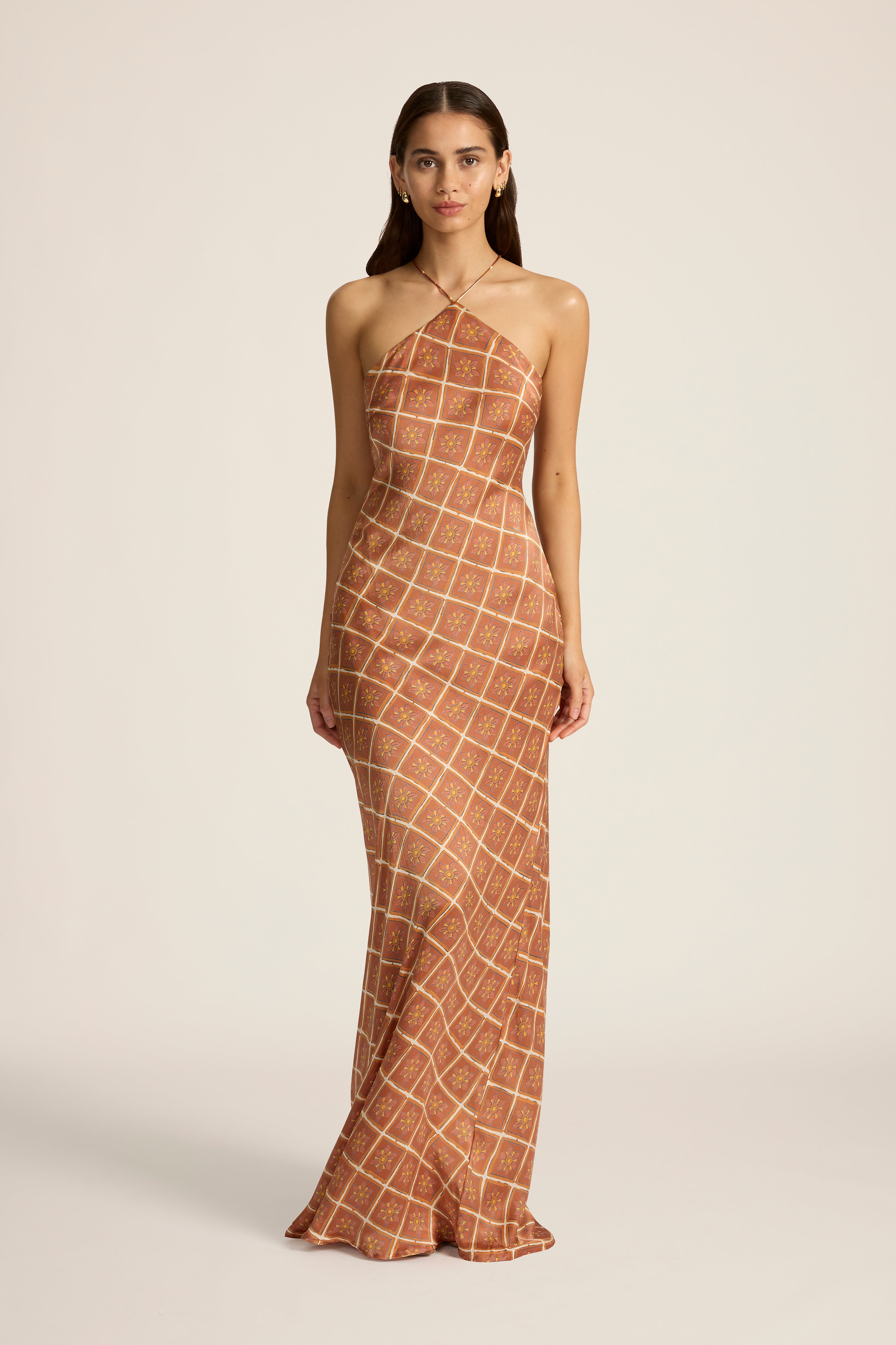 Elisa Maxi Dress - Talavera Sandstone