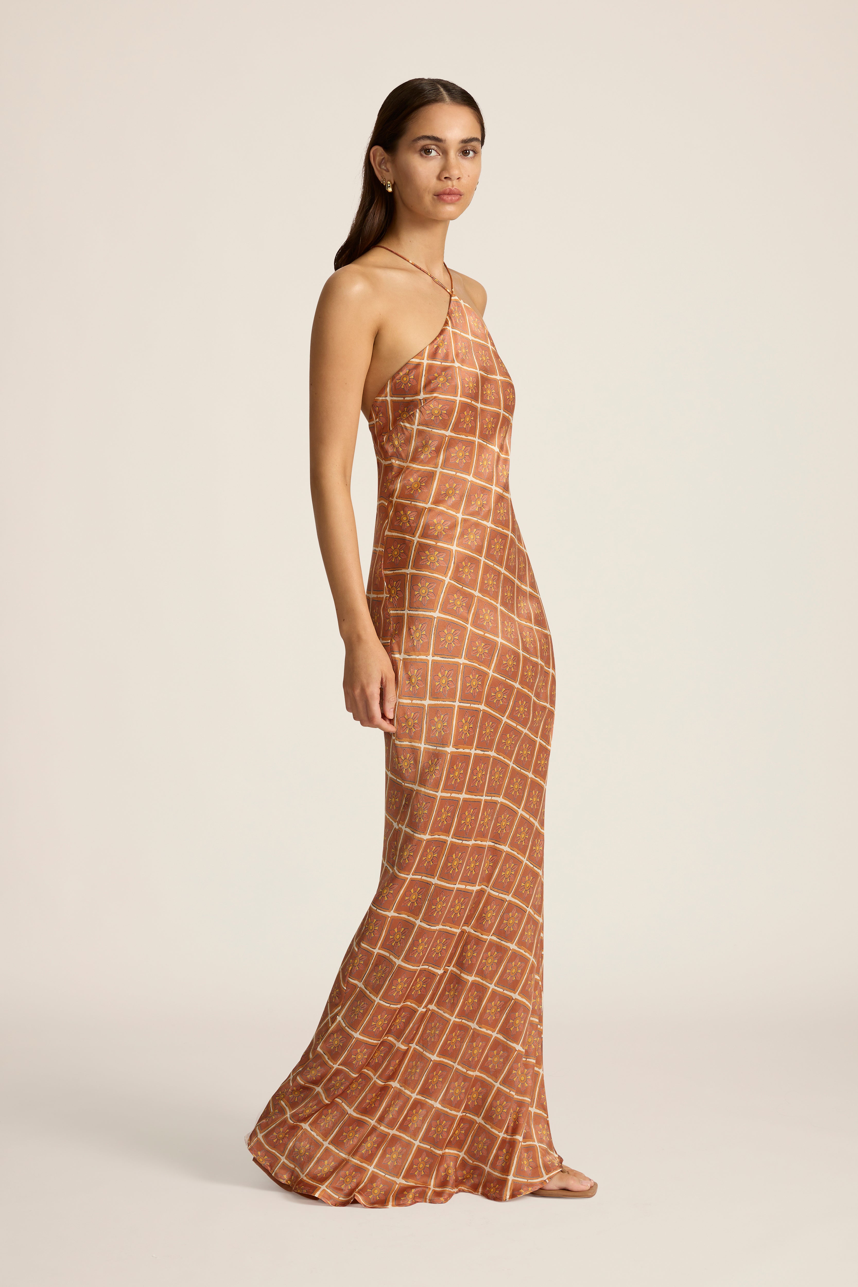 Elisa Maxi Dress - Talavera Sandstone