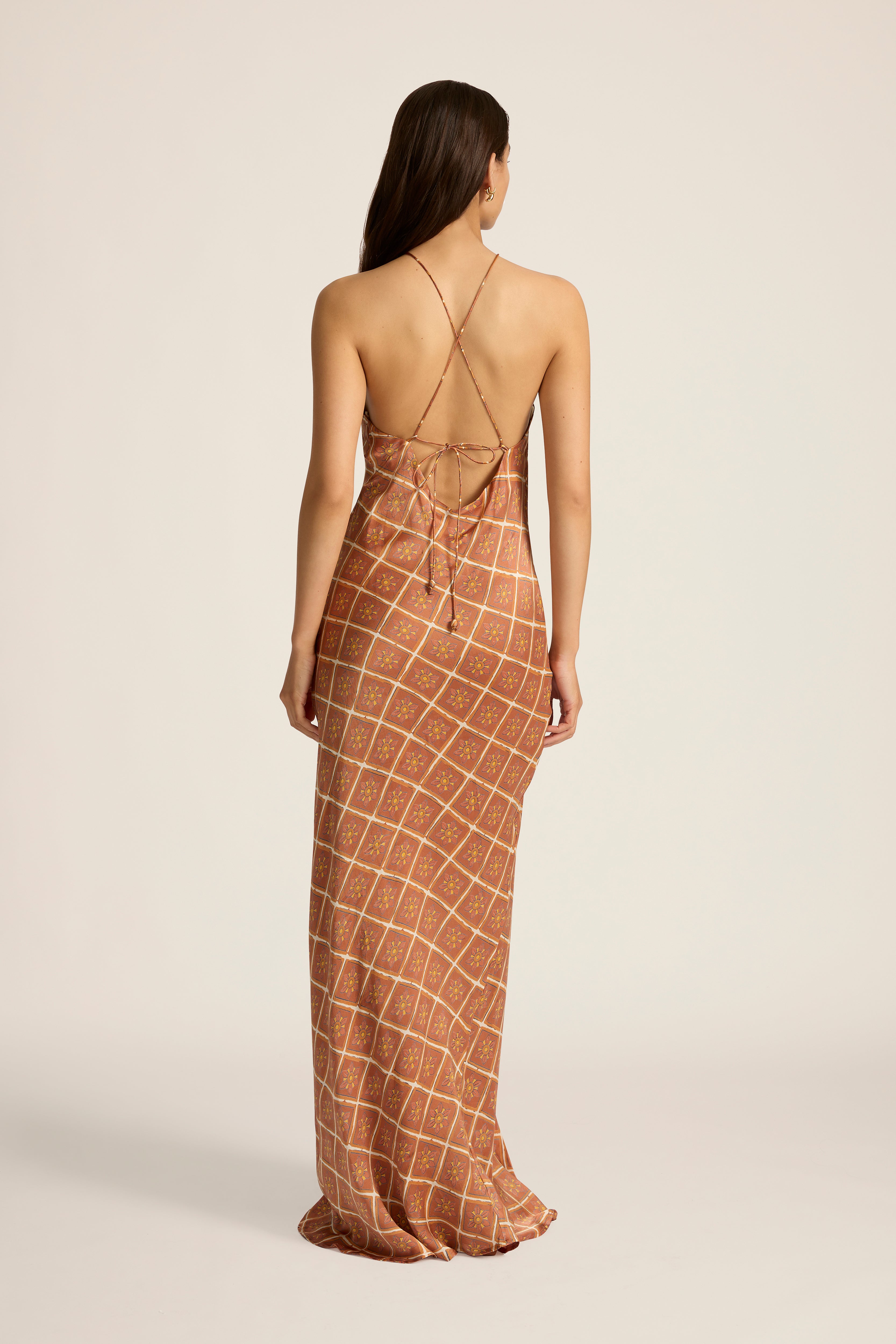 Elisa Maxi Dress - Talavera Sandstone