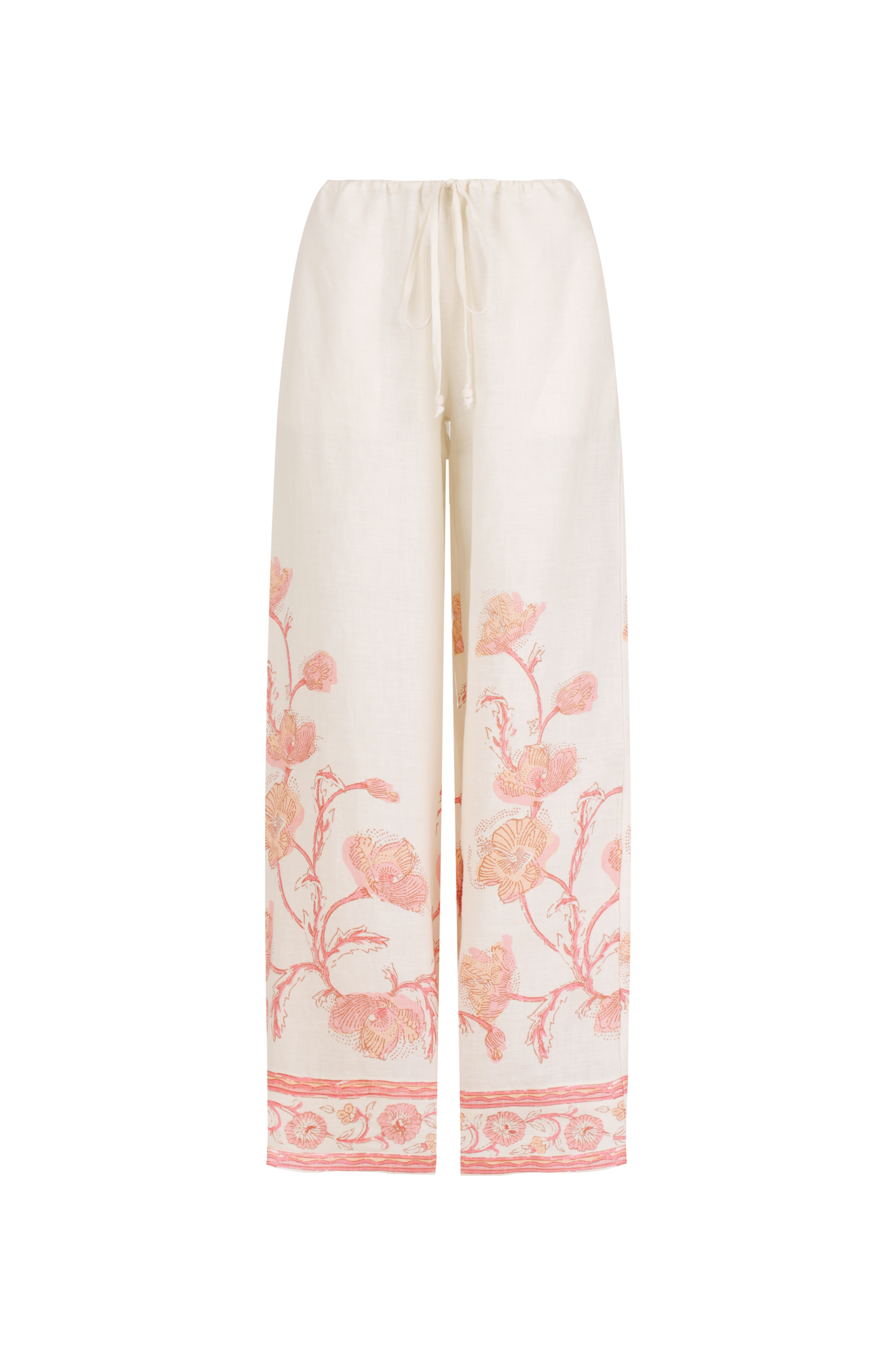 Florentine Pant - Hibiscus Bloom Pink