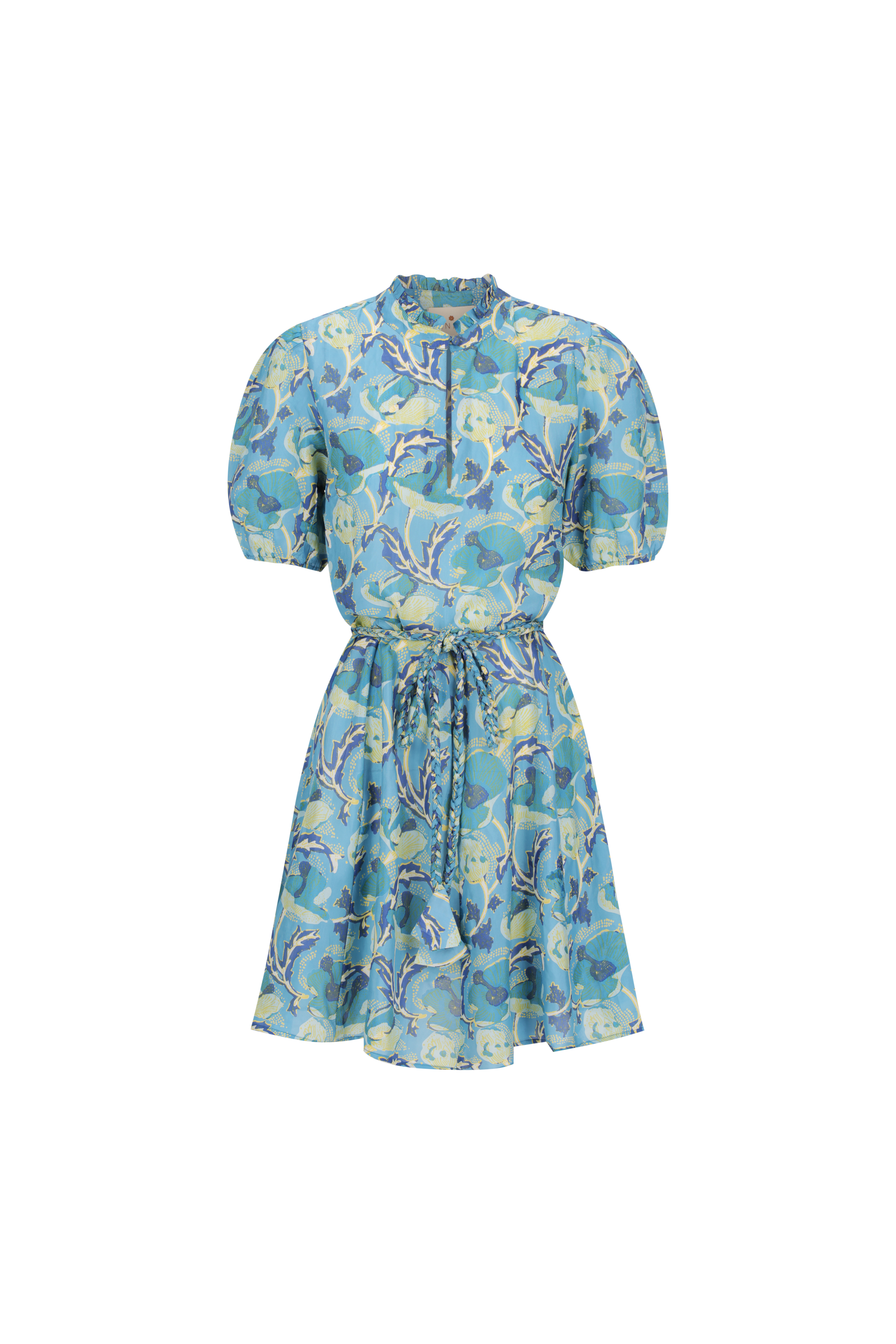 Gaia Dress - Hibiscus Blue