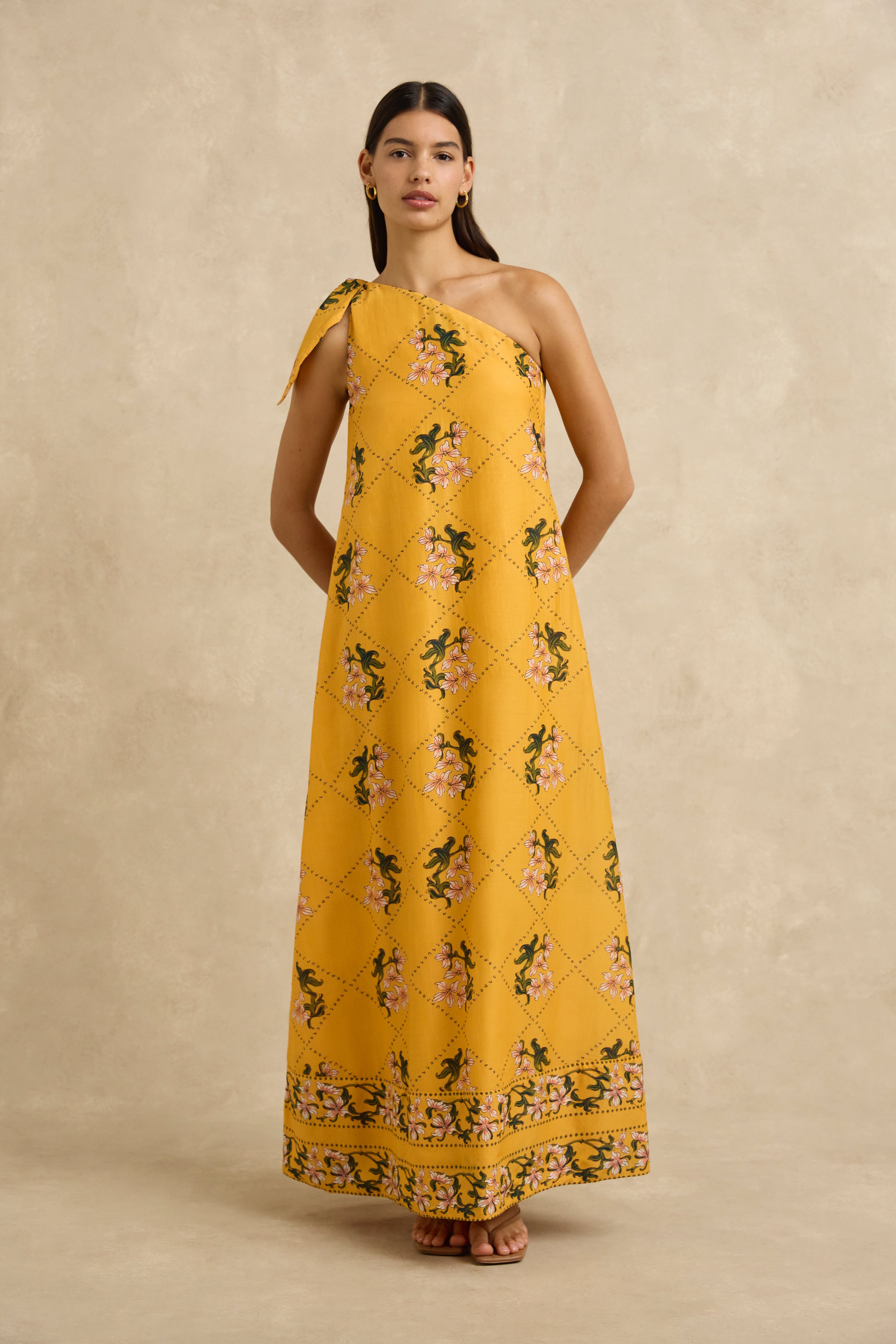 Helena Dress - Jasmine Yellow