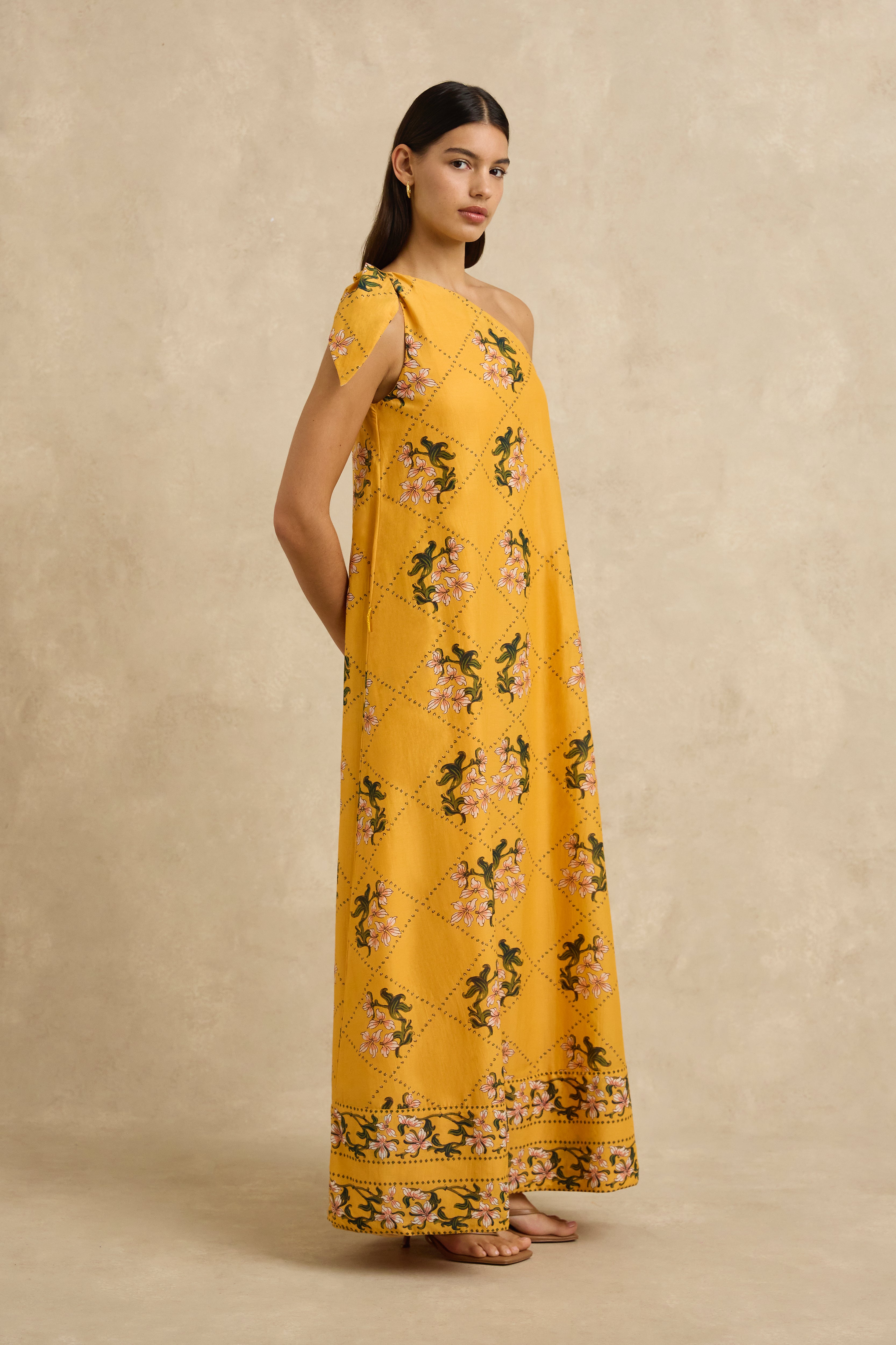 Helena Dress - Jasmine Yellow