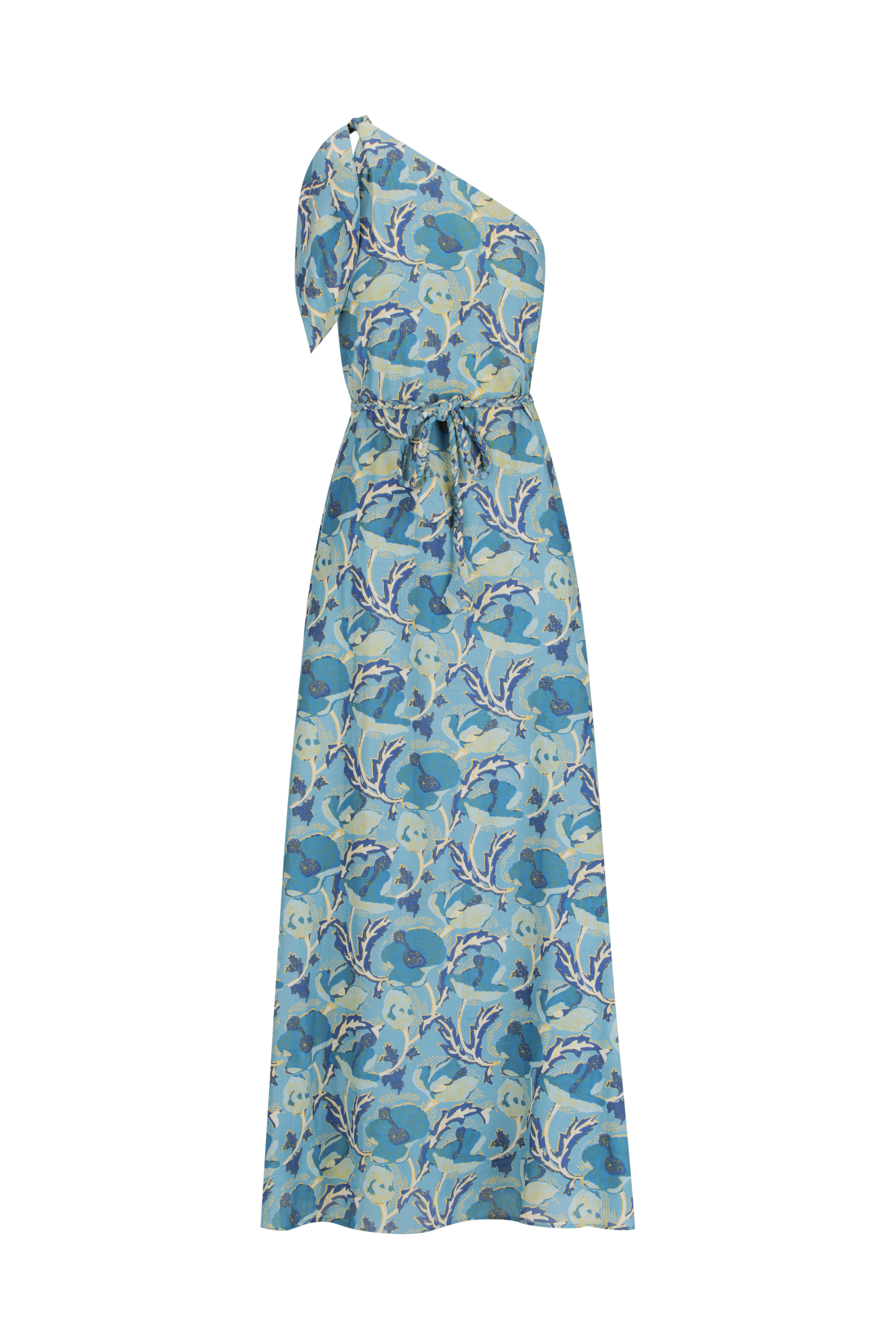 Helena Dress - Hibiscus Blue