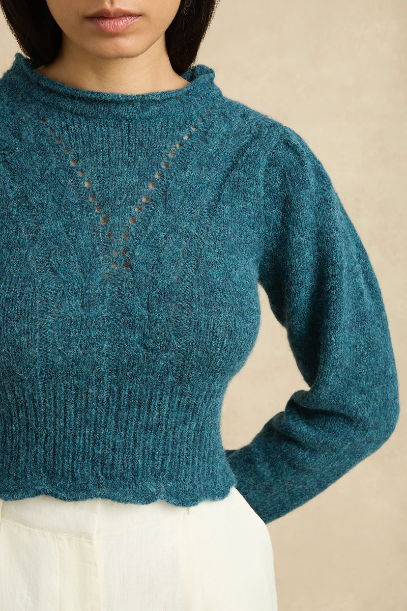 Heritage Sweater - Blue