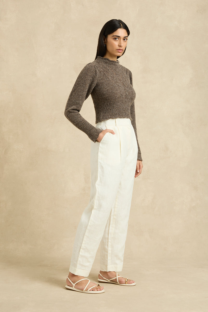 Heritage Sweater - Taupe