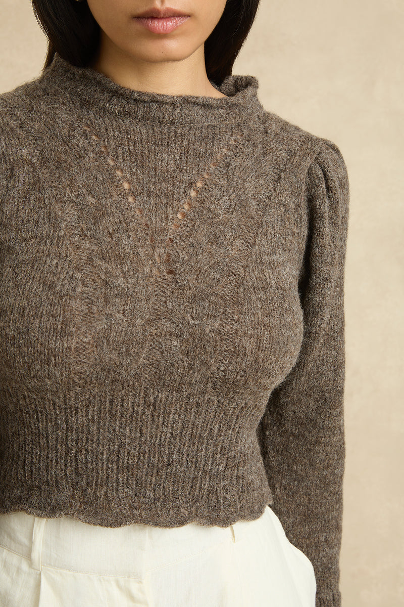 Heritage Sweater - Taupe