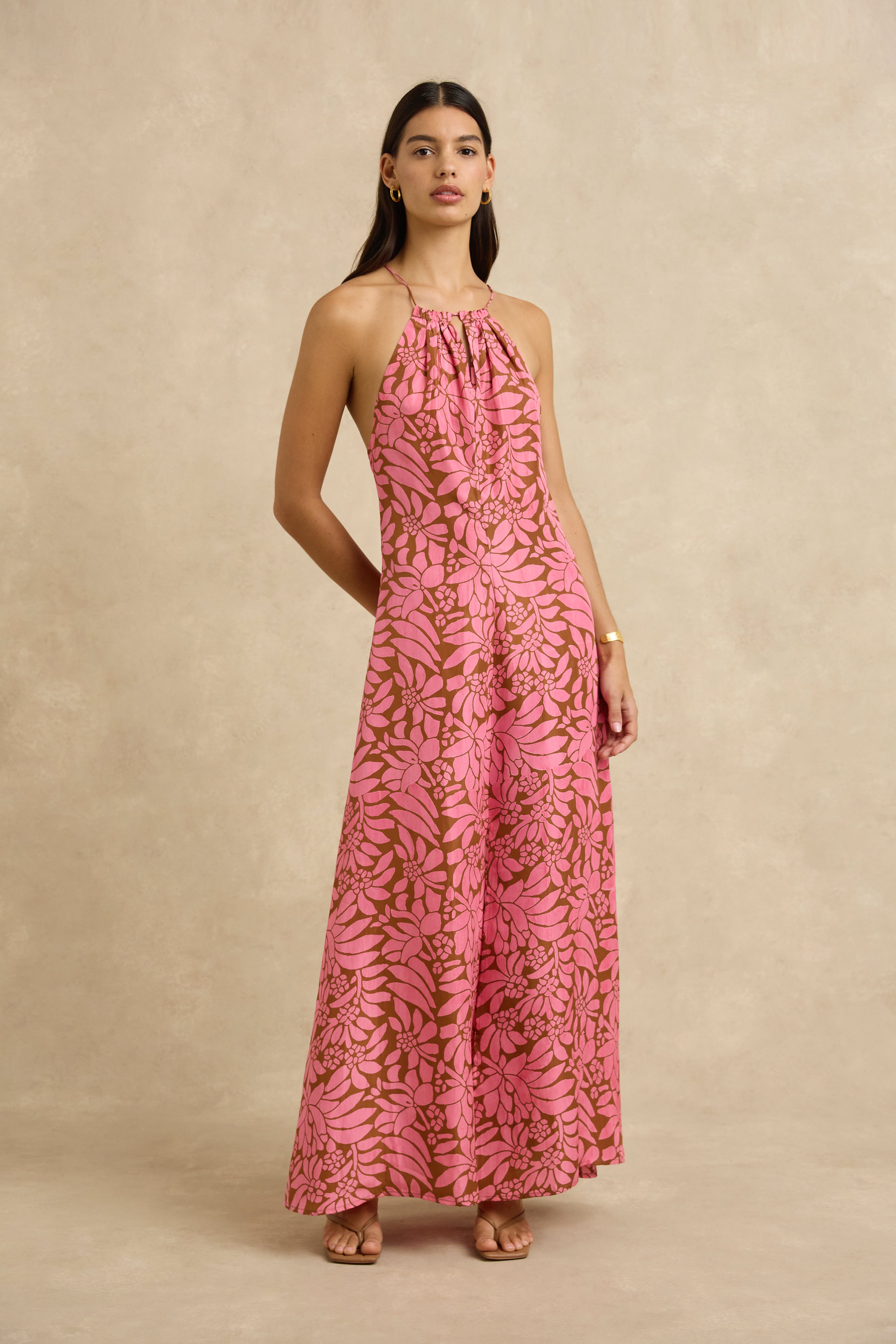 Ines Dress - Crocus Rosewood