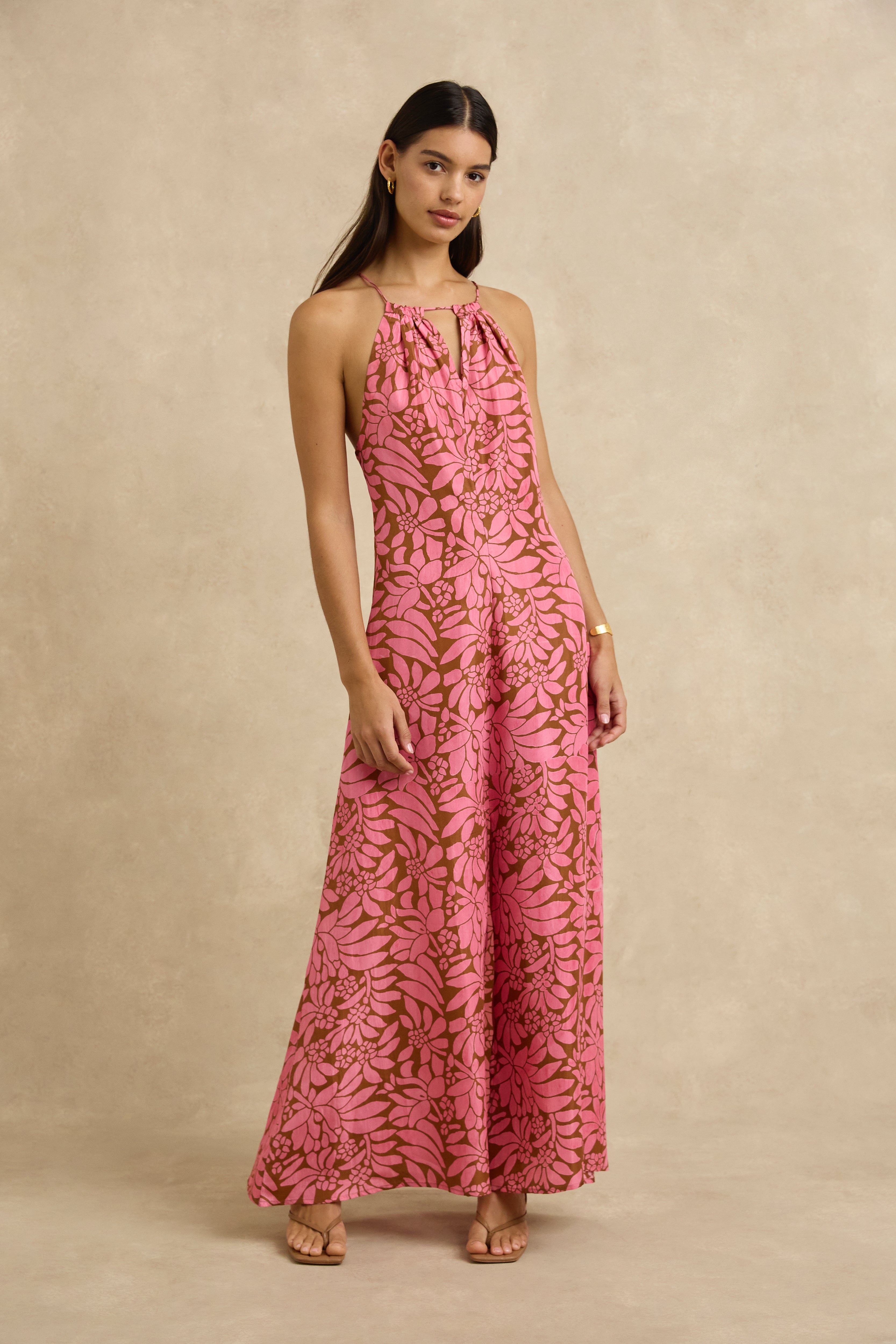 Ines Dress - Crocus Rosewood