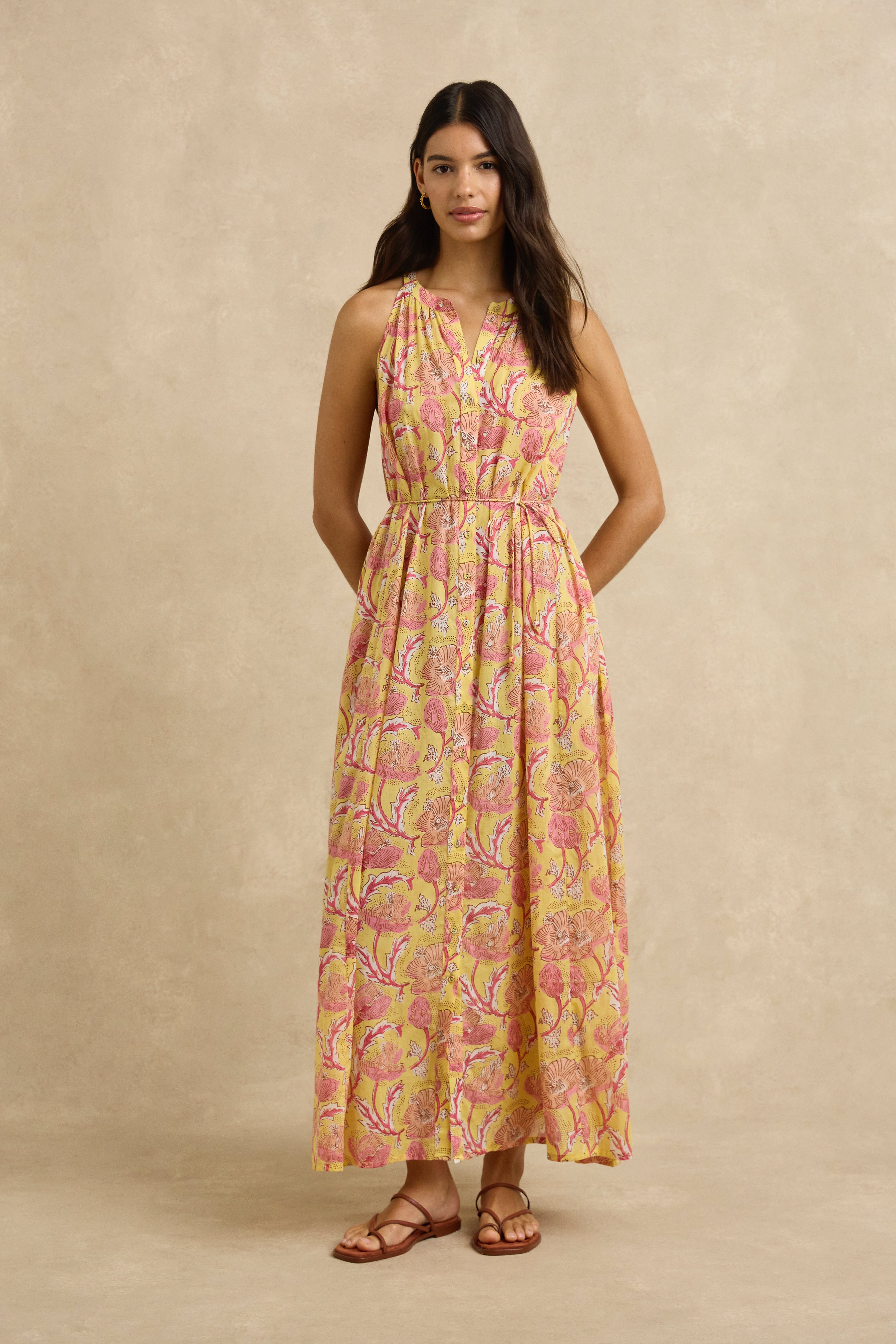 Isha Dress - Hibiscus Yellow