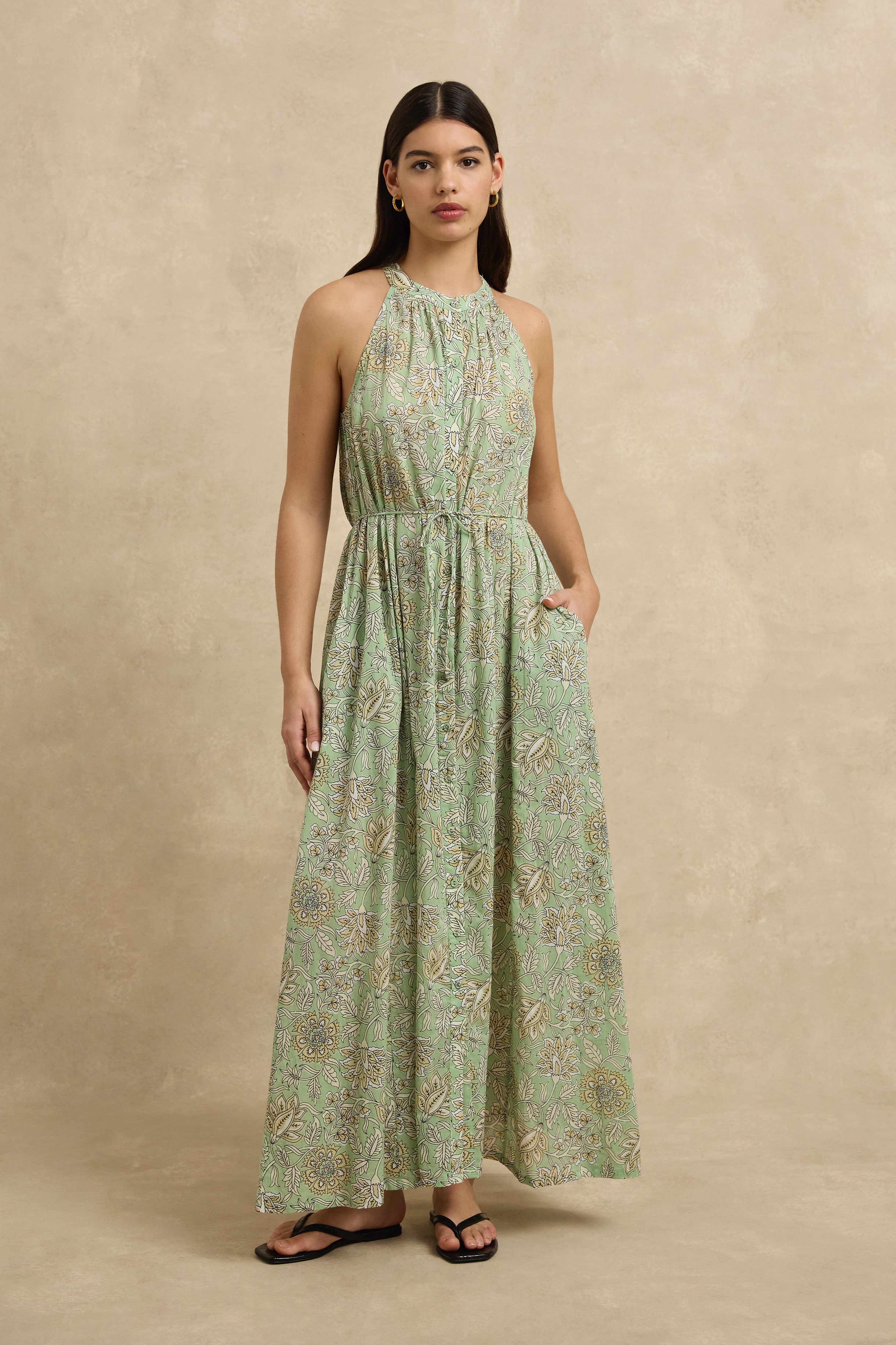Isha Dress - Heritage Sage