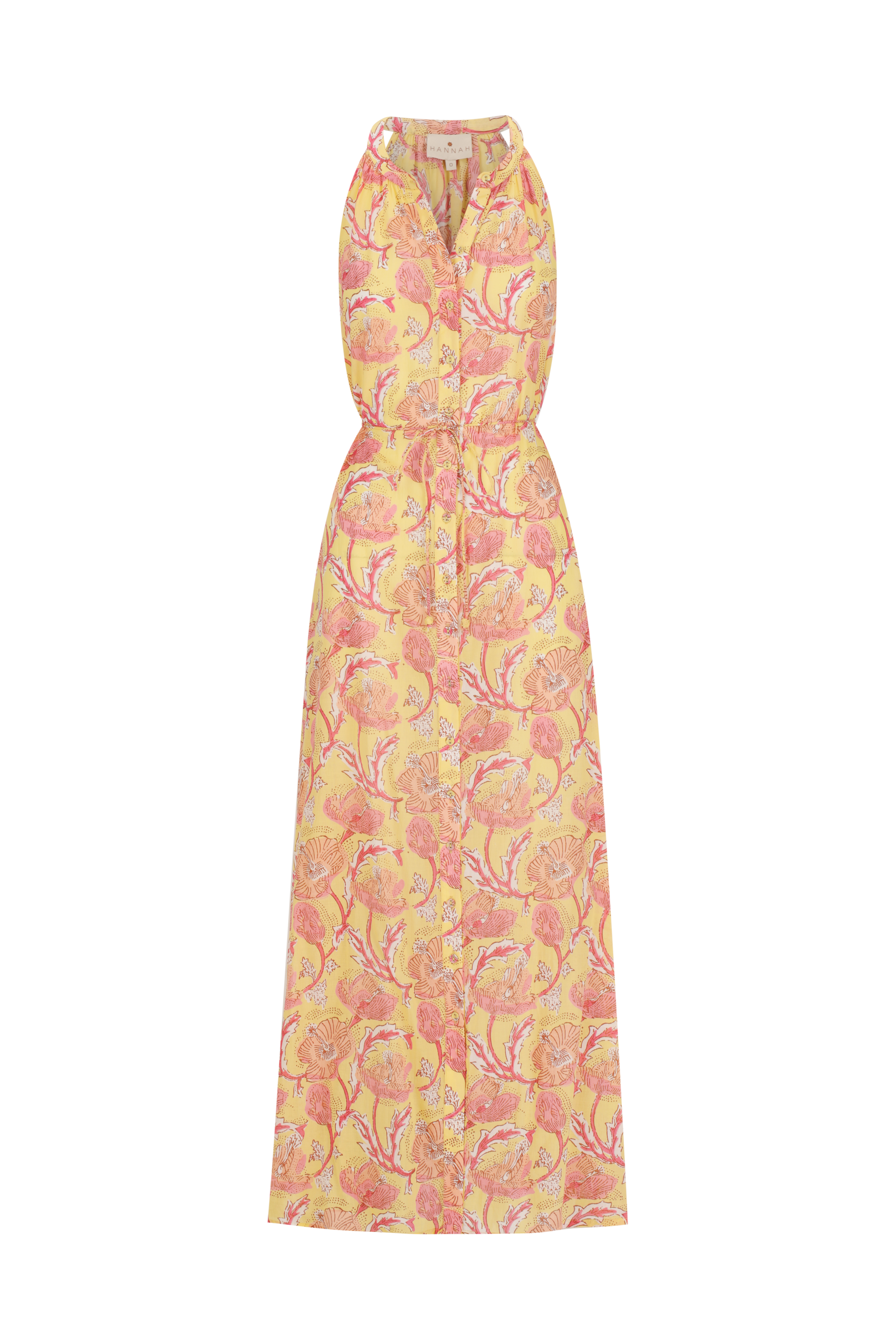 Isha Dress - Hibiscus Yellow