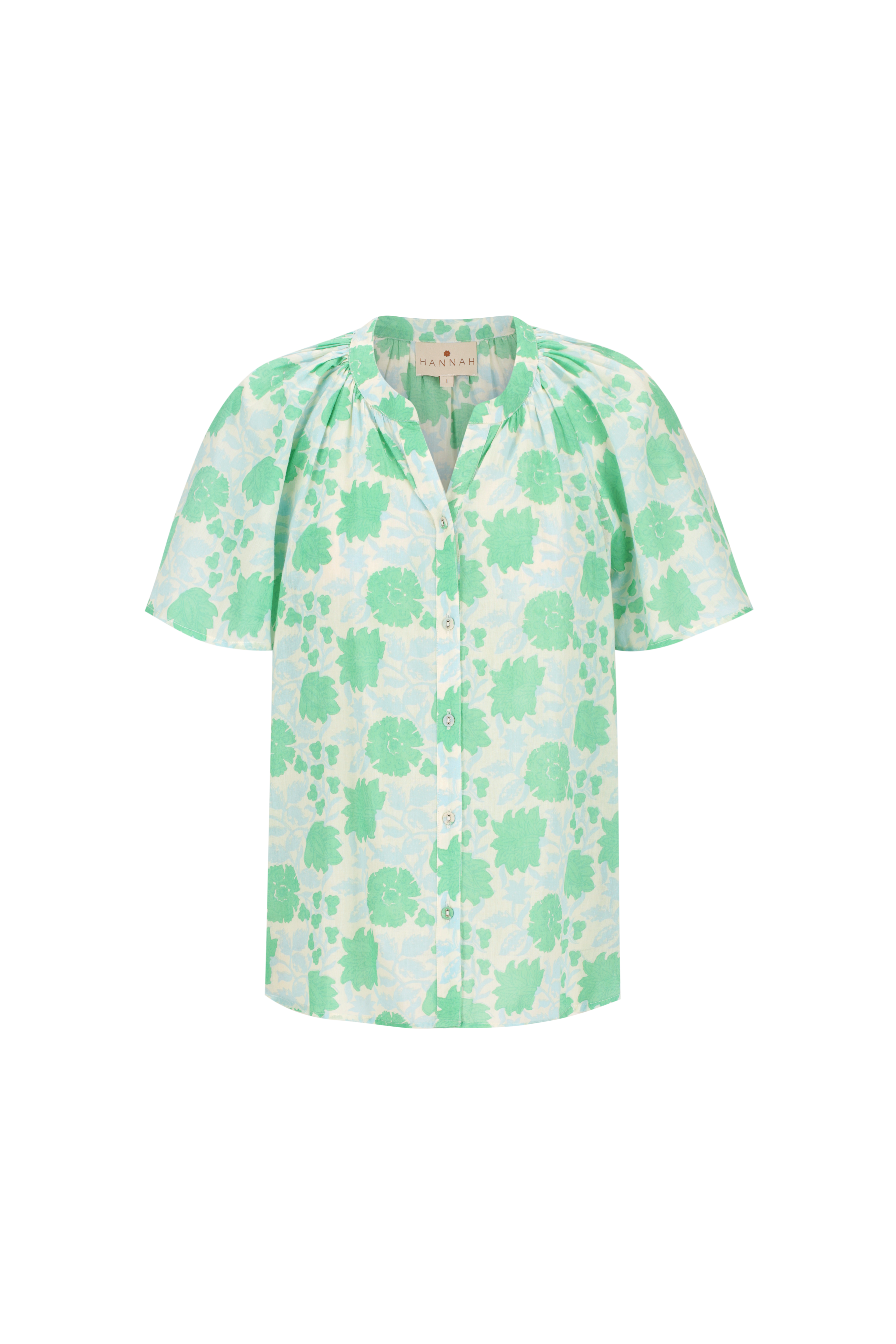 Isla Blouse - Albenya Mint