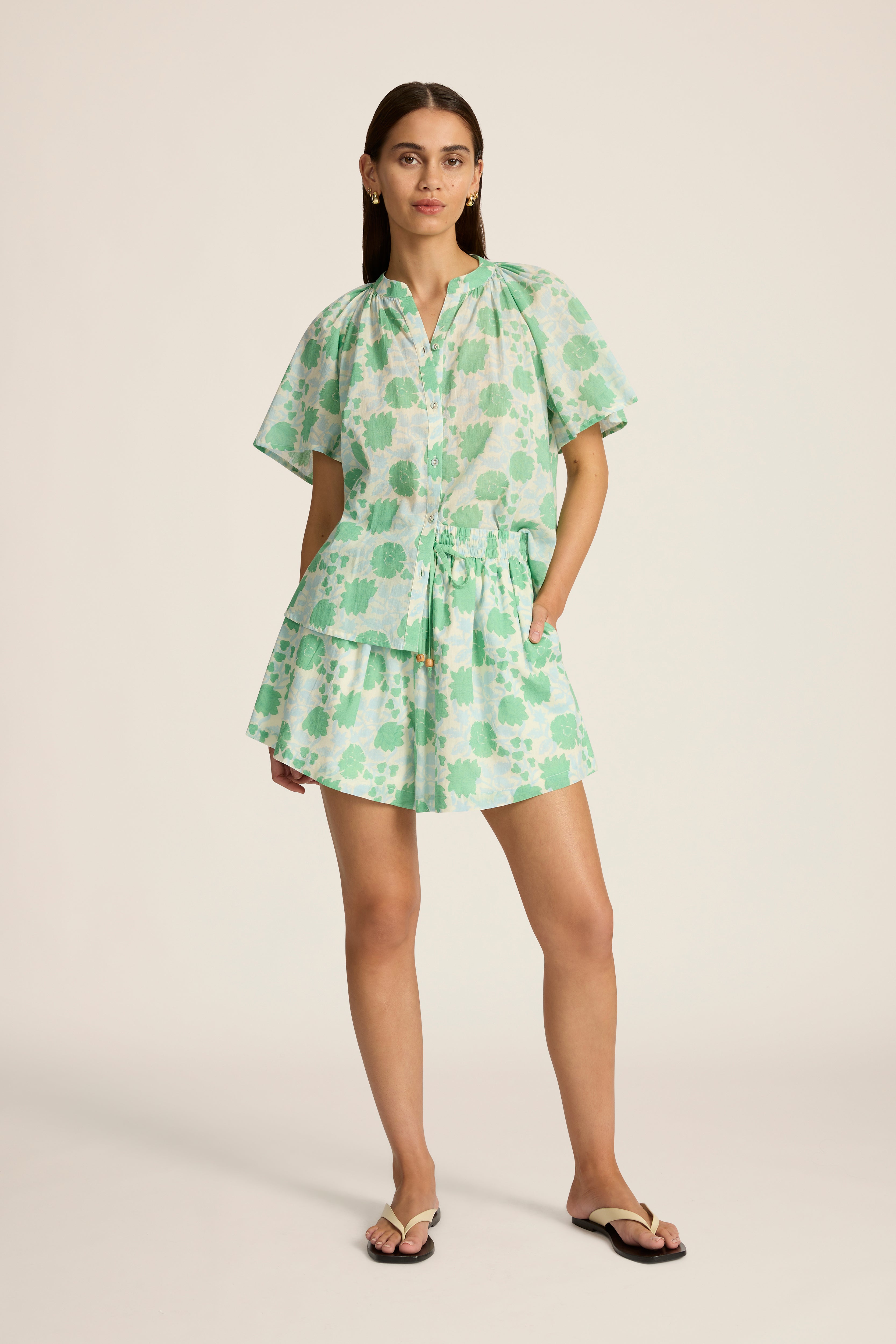 Kora Short - Albenya Mint
