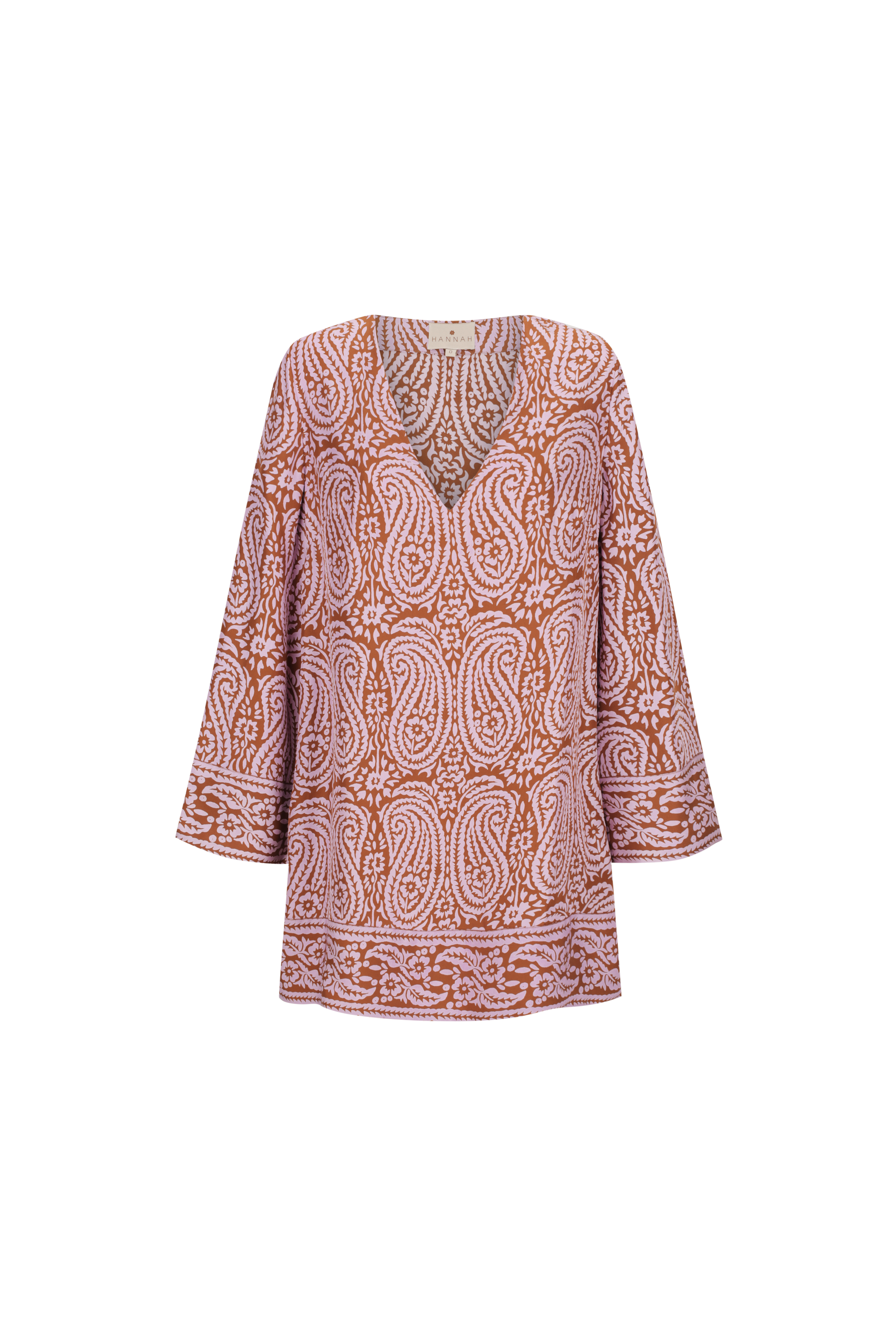 Jaya Dress - Paisley Purple