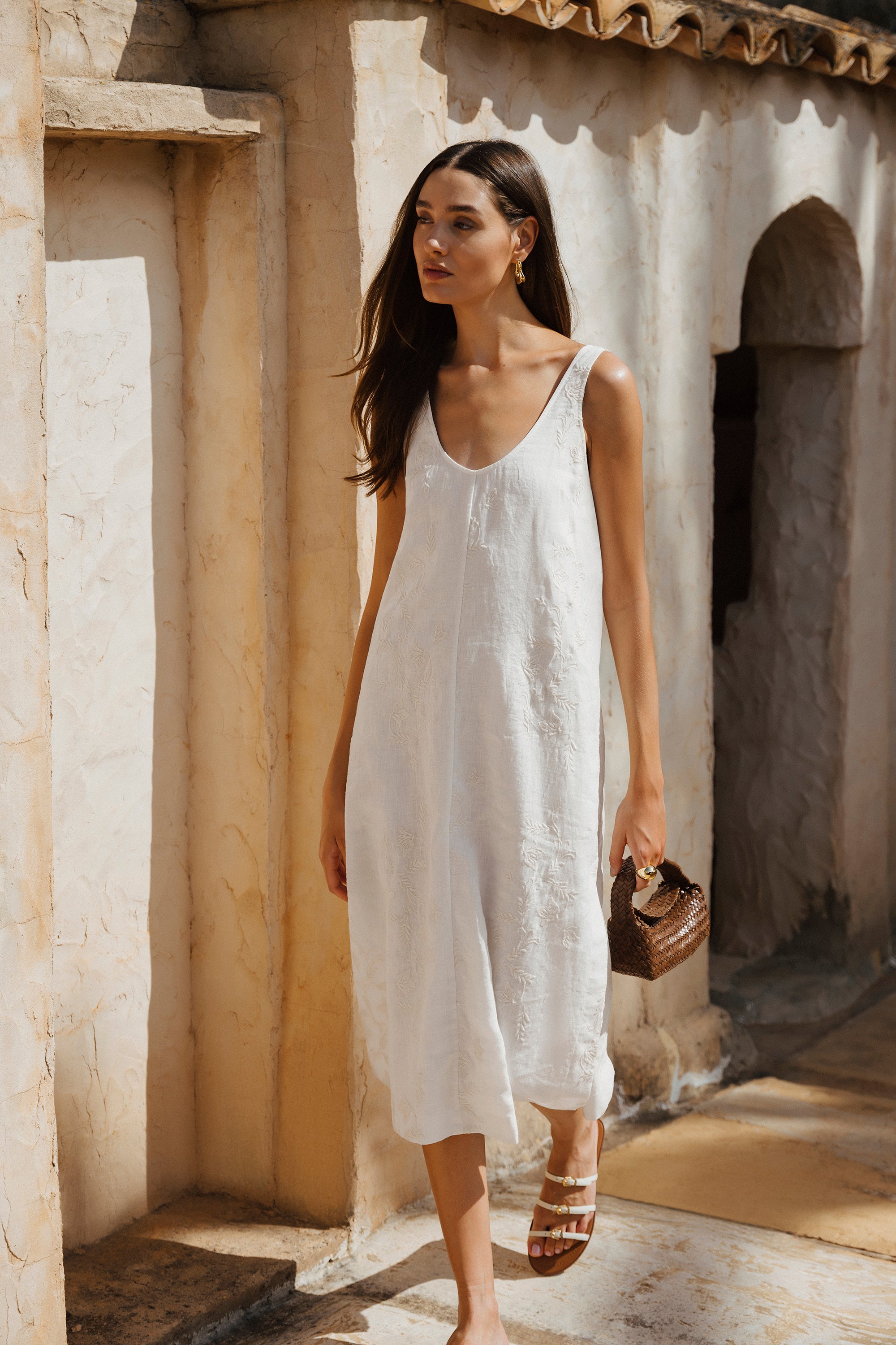 Maria Midi Dress - Verano Jasmin