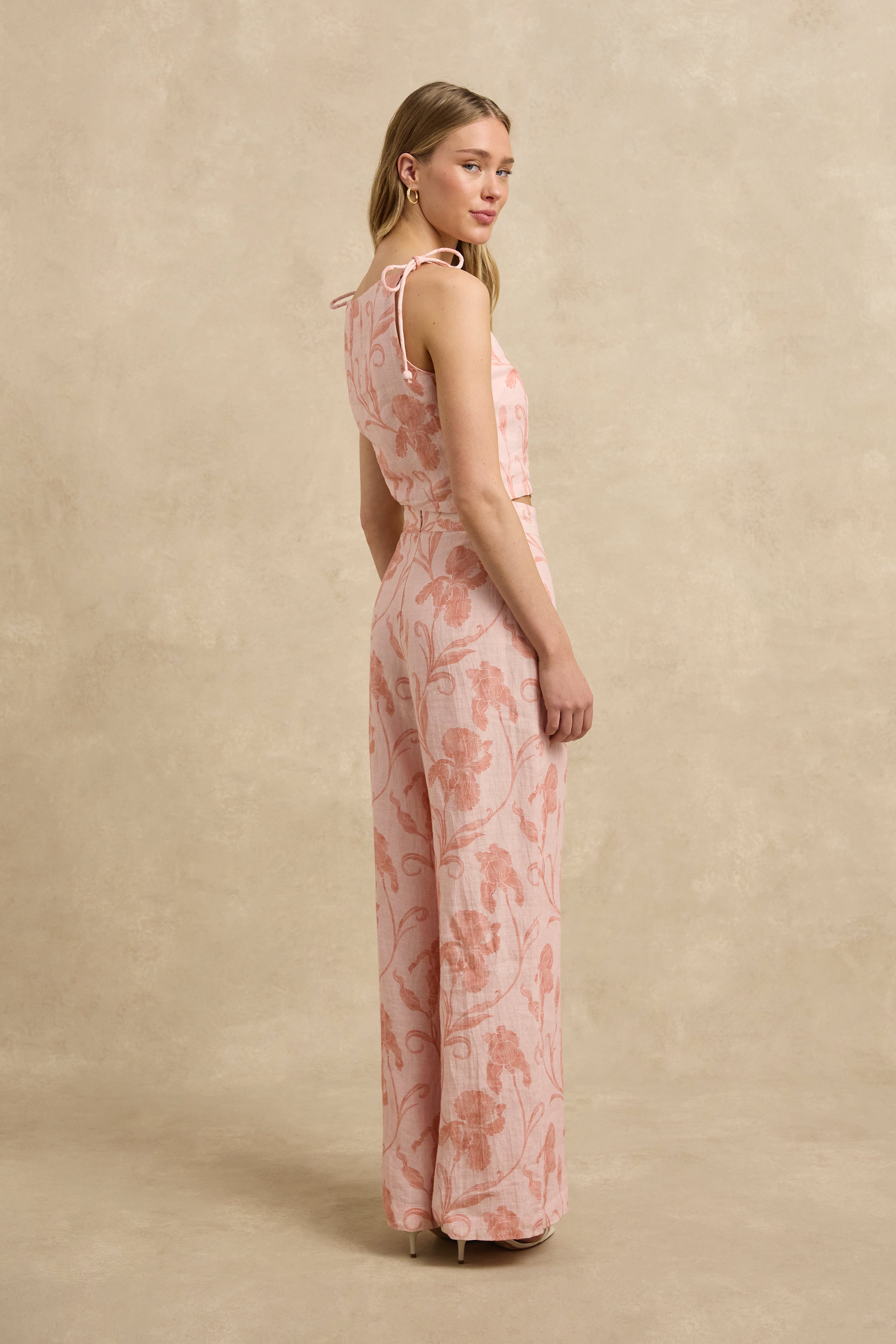 Roshi Pant - Iris Blush