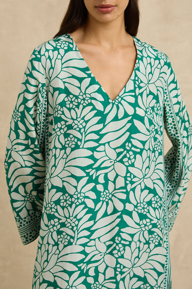 Leandra Dress - Crocus Fernwood