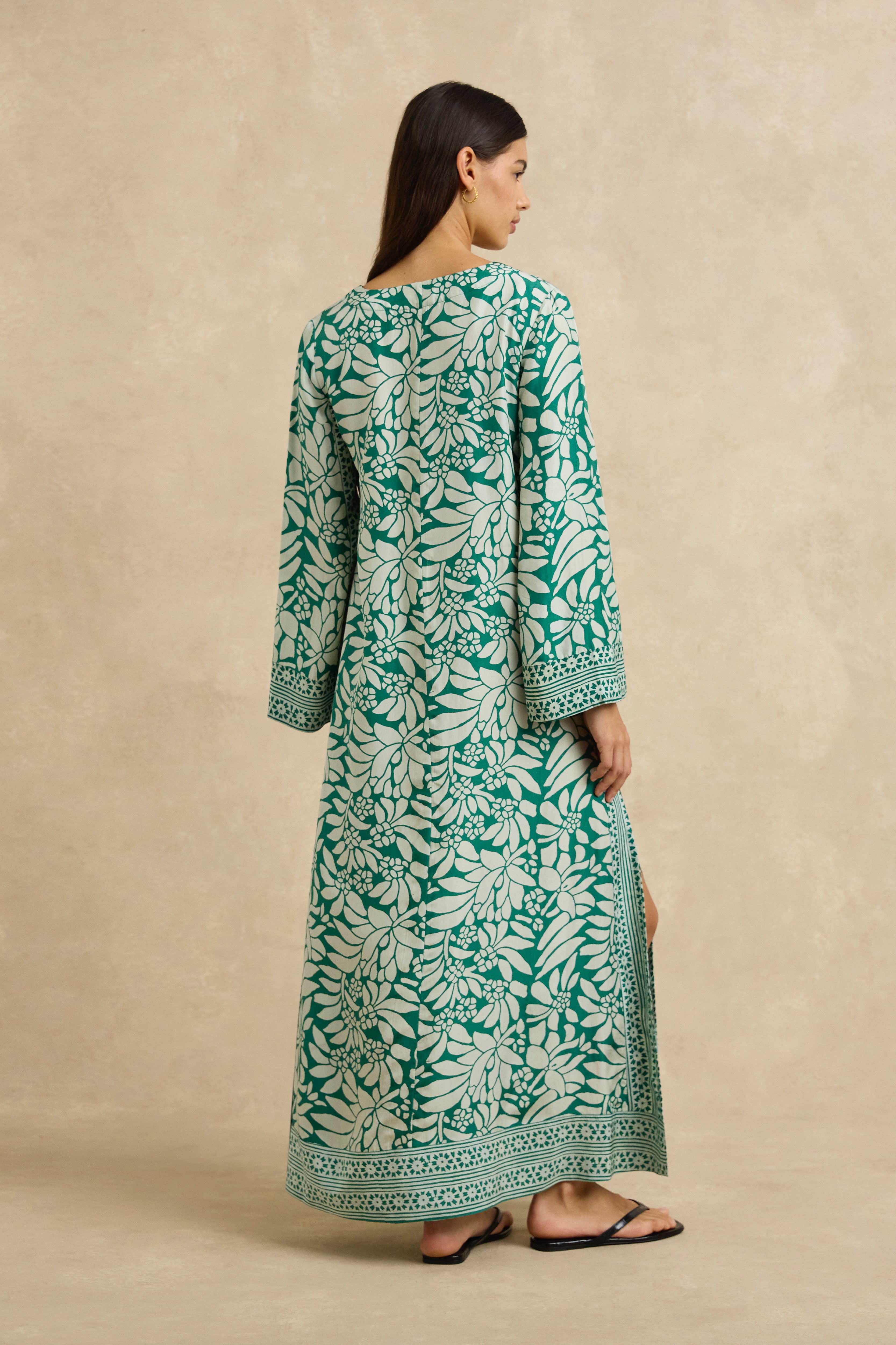 Leandra Dress - Crocus Fernwood