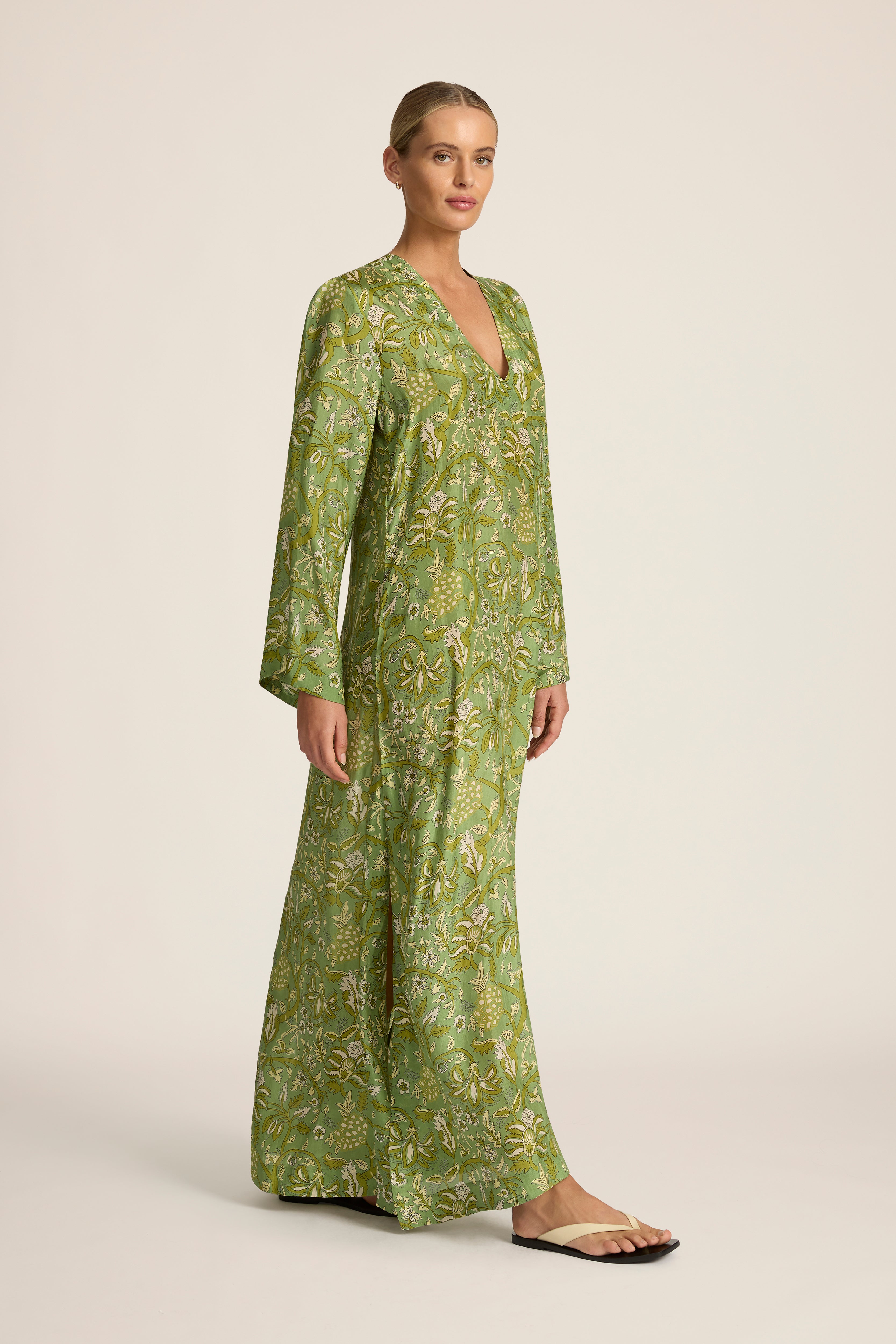 Leandra Maxi Dress - Fernando Citrus