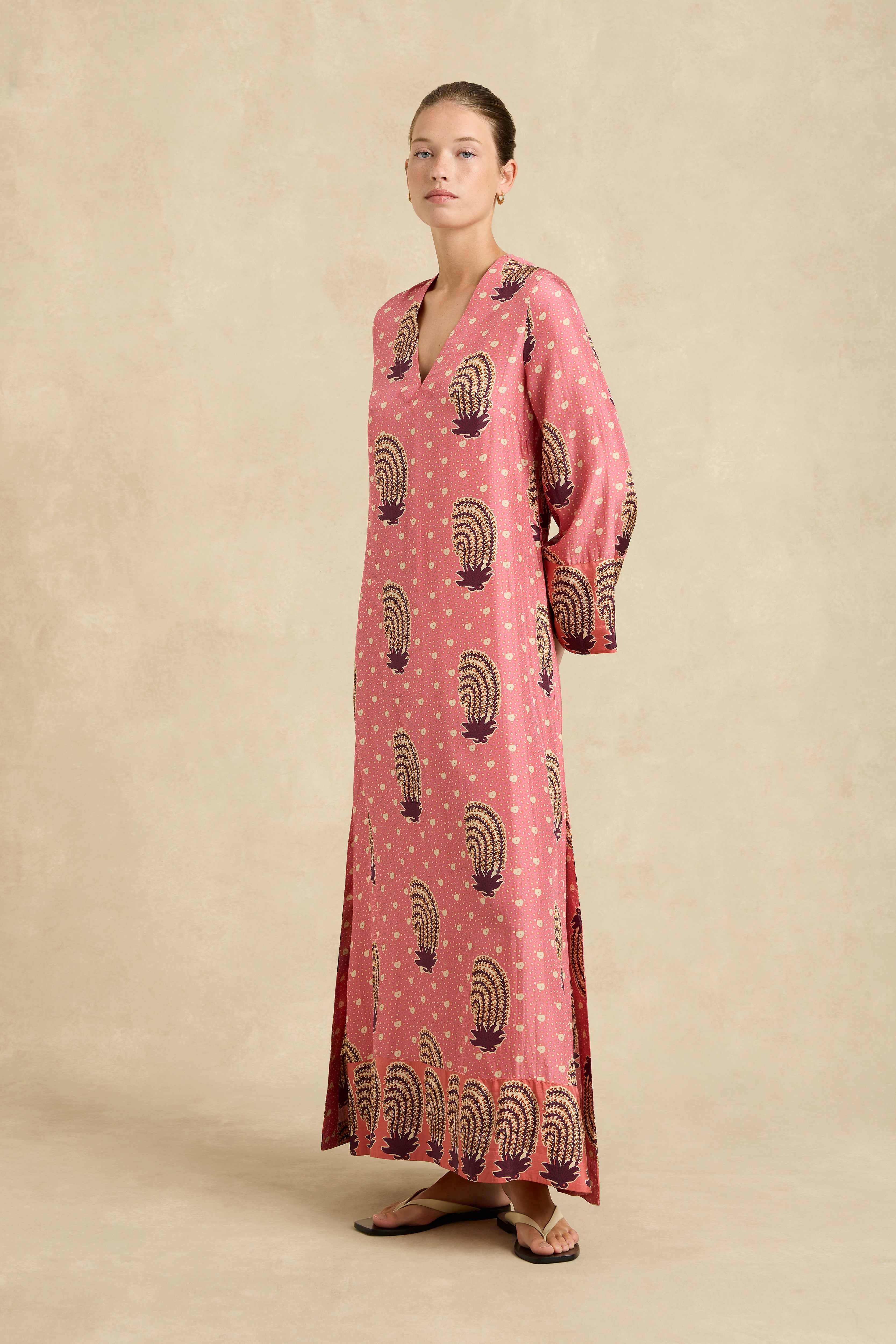 Leandra Dress - Tide Hibiscus