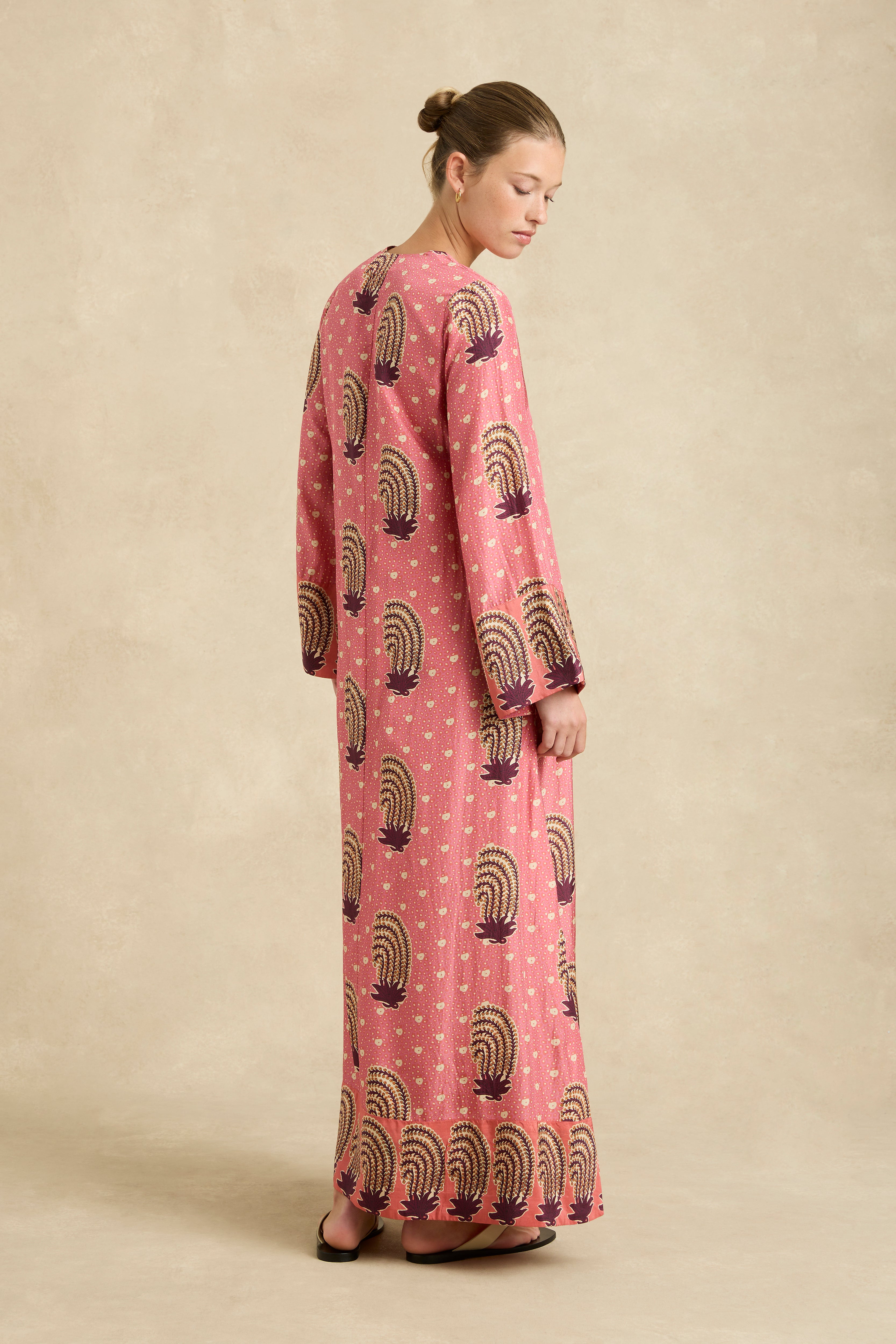 Leandra Dress - Tide Hibiscus