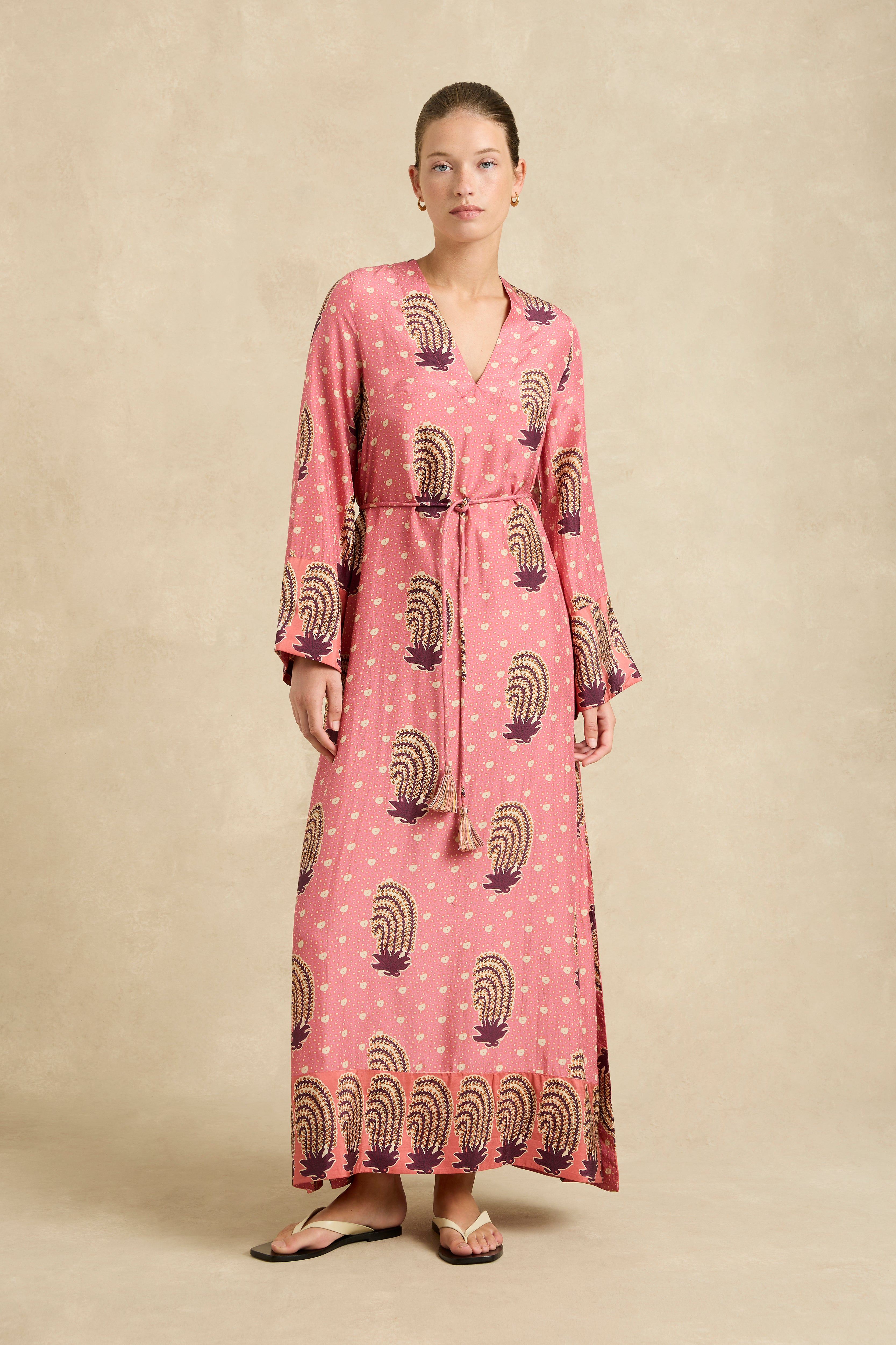 Leandra Dress - Tide Hibiscus