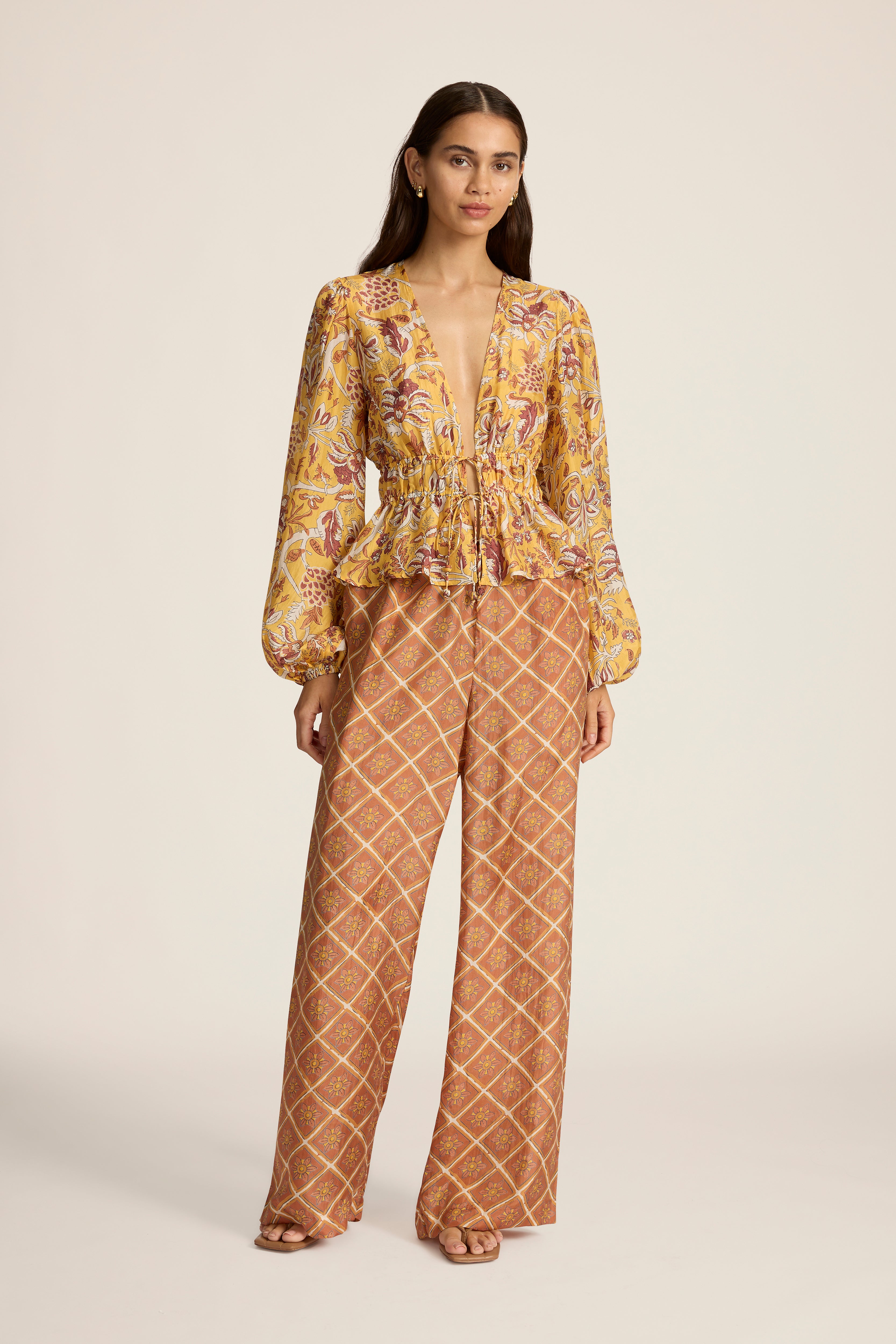 Lola Blouse - Fernando Amber