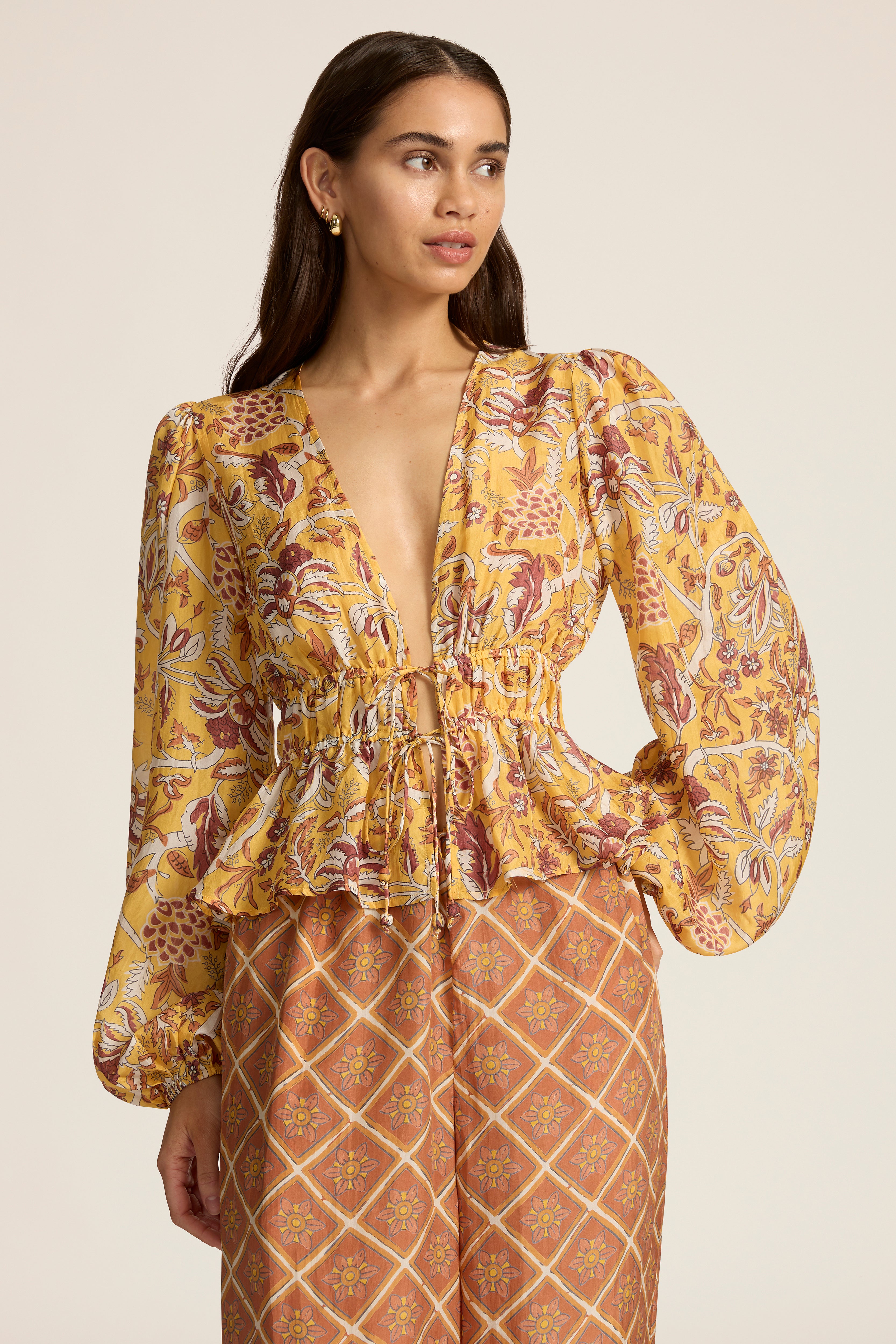 Lola Blouse - Fernando Amber