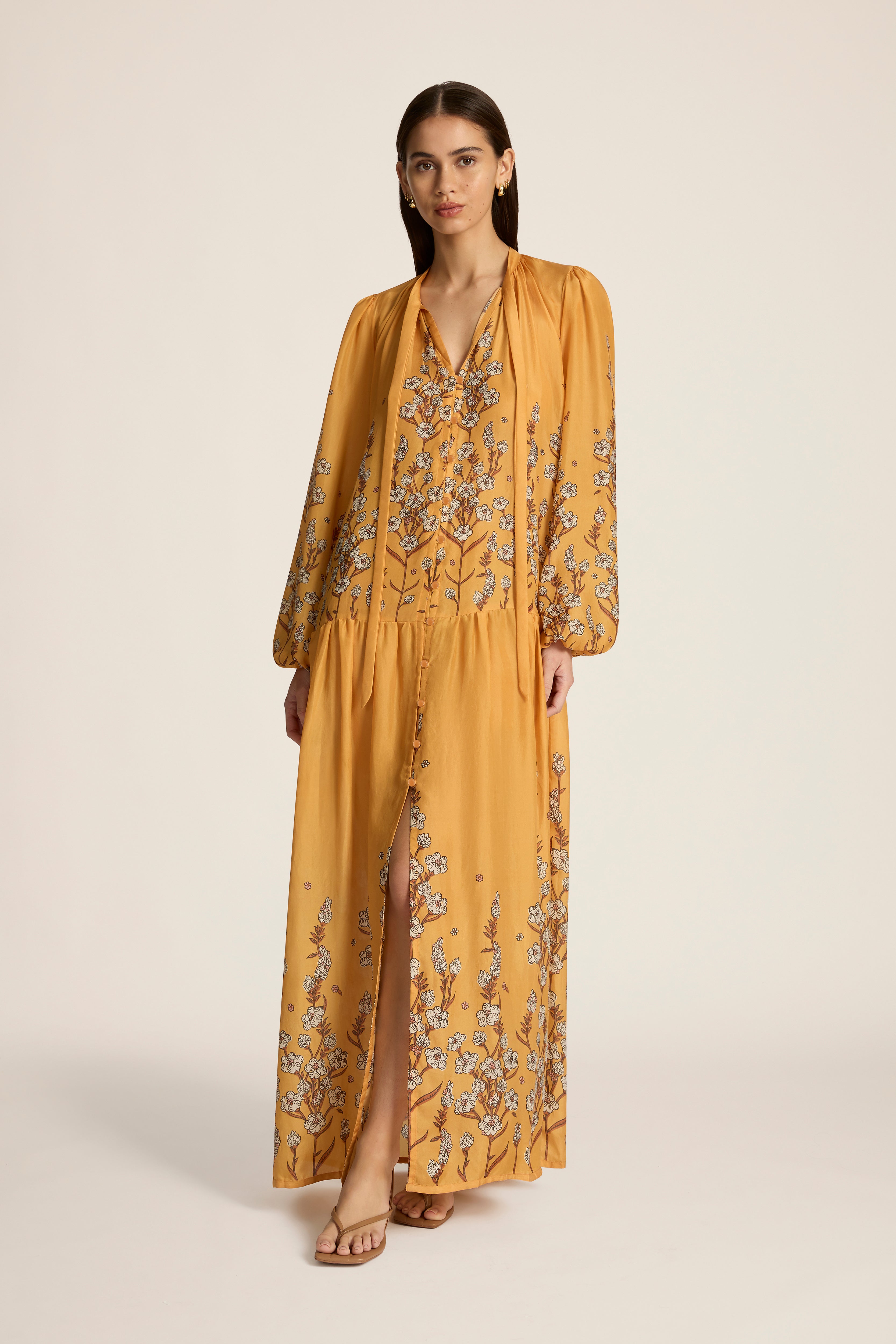 Luca Dress - Valencia Sienna