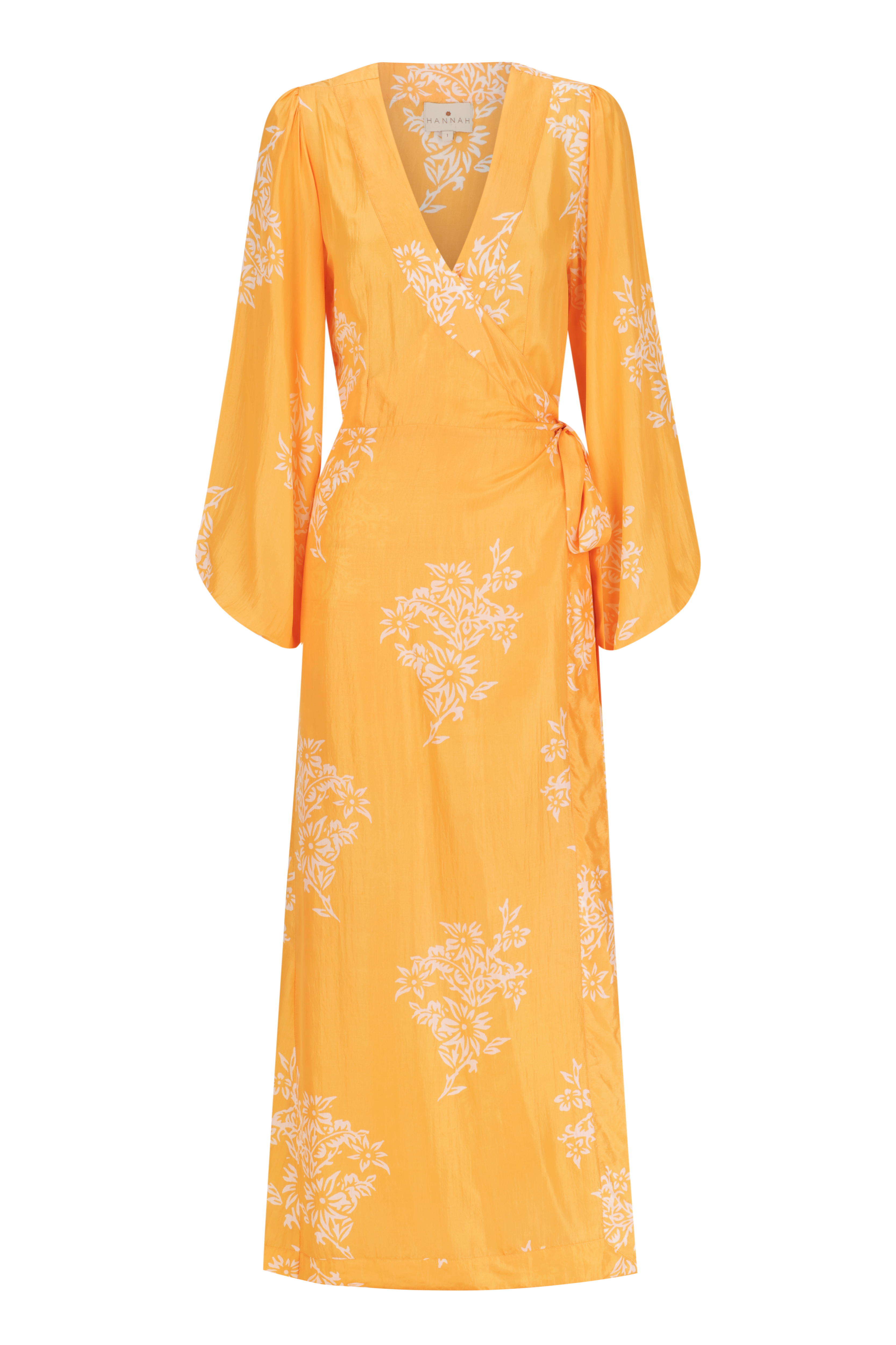 Luna Wrap Dress - Golden